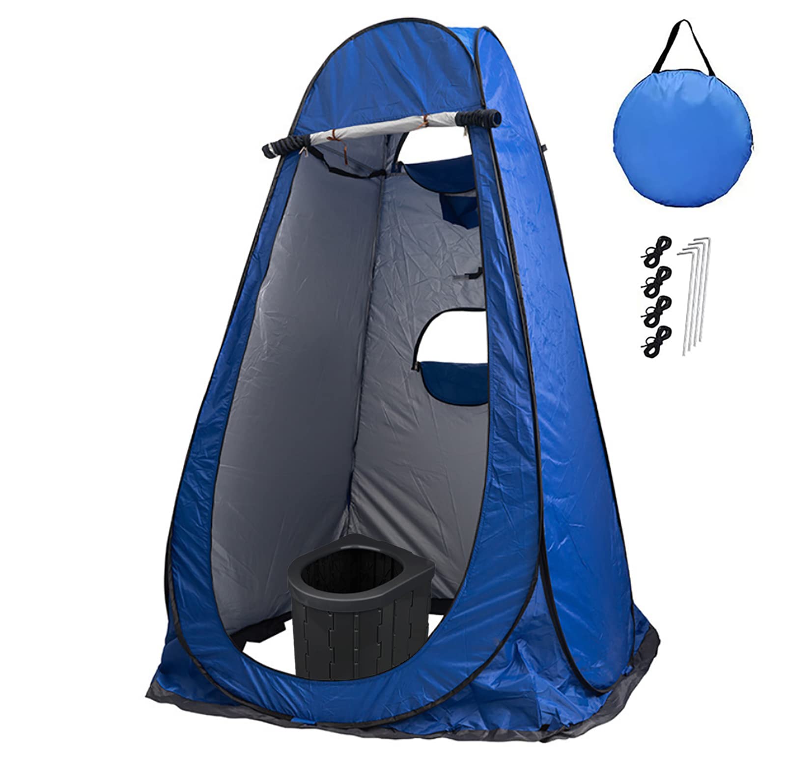 Amazon｜【LifeRed】一人用テント&簡易トイレセット アウトドア