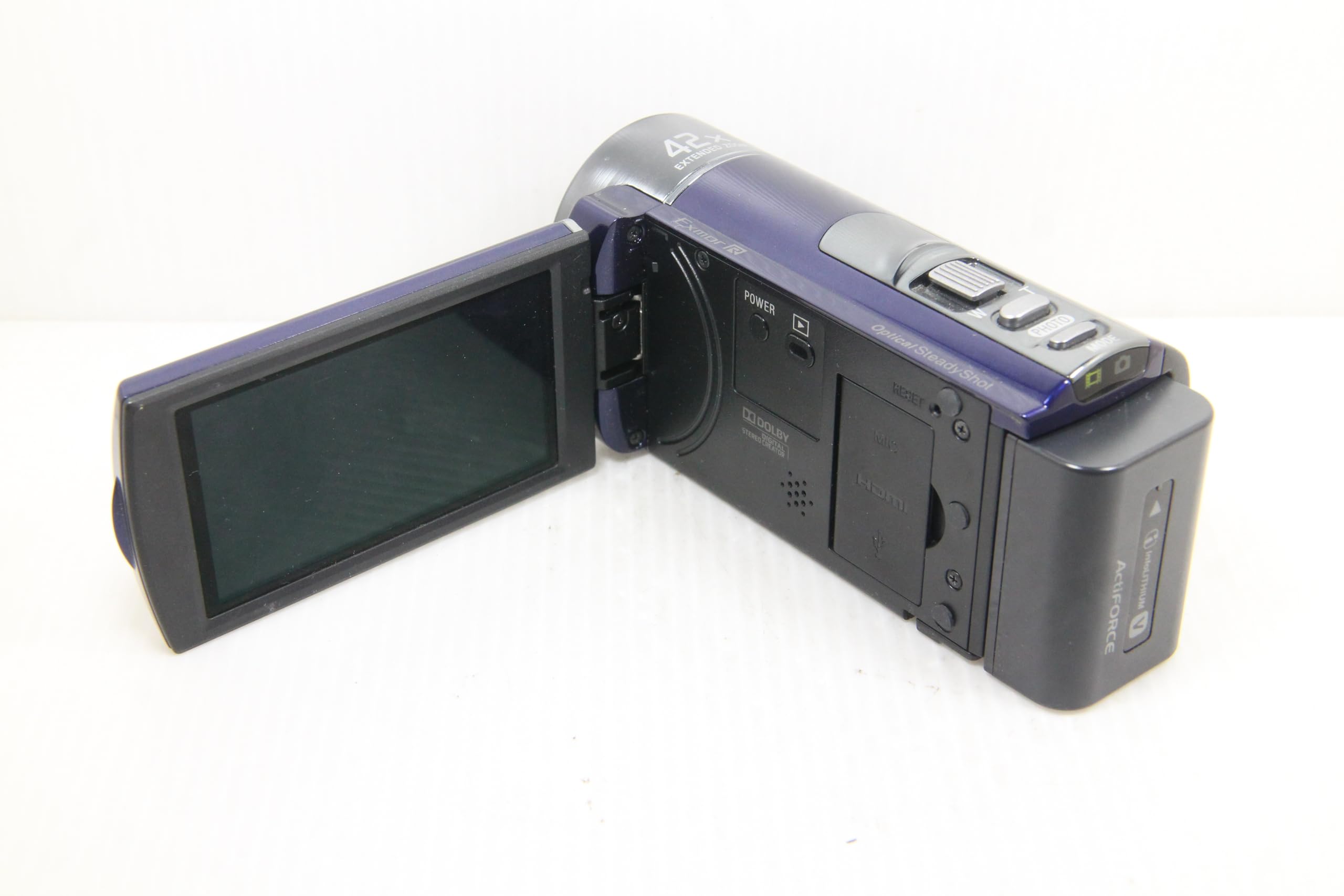 Amazon.co.jp: SONY デジタルHDビデオカメラレコーダー CX180 ブルー