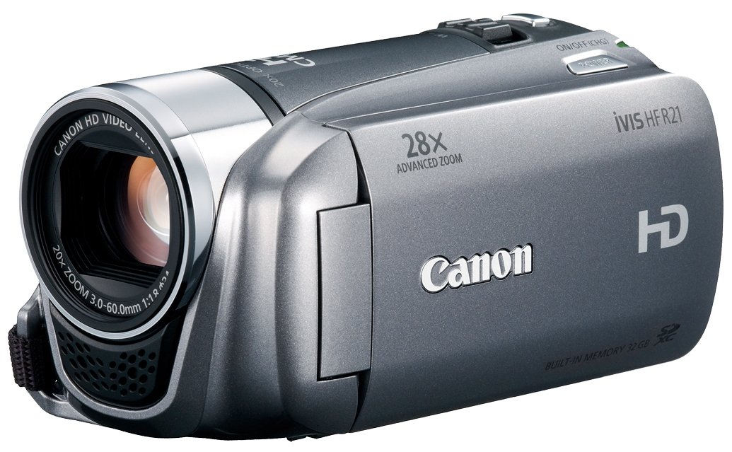 Amazon | Canon デジタルビデオカメラ iVIS HF R21 シルバー