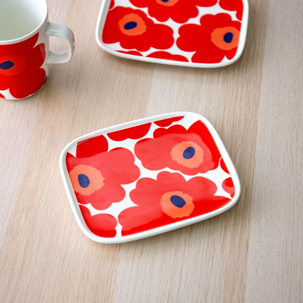 Amazon.co.jp: [ マリメッコ ] Marimekko スクエア プレート 皿