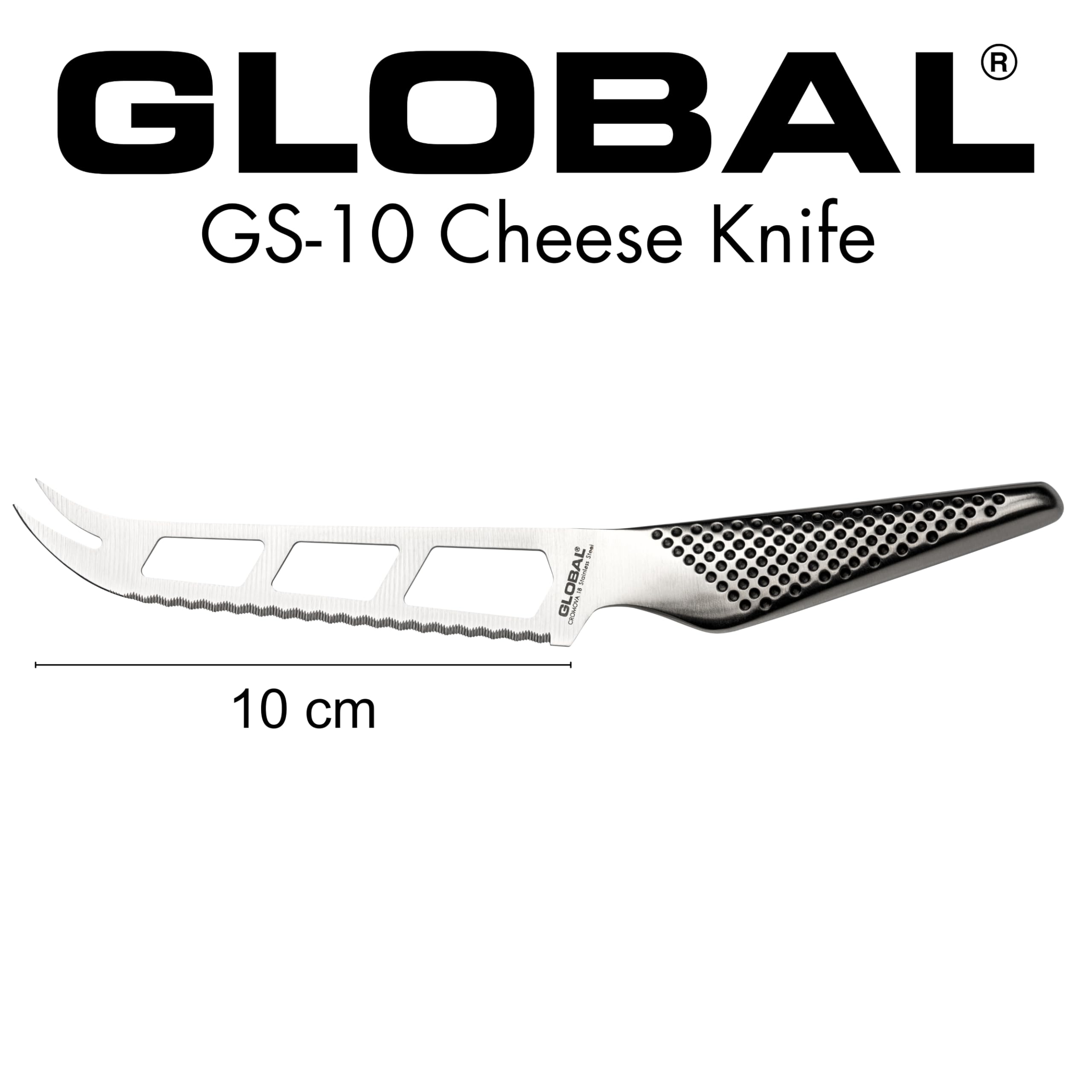 Amazon｜グローバル チーズナイフ 刃渡り 14cm GS-10｜三徳包丁