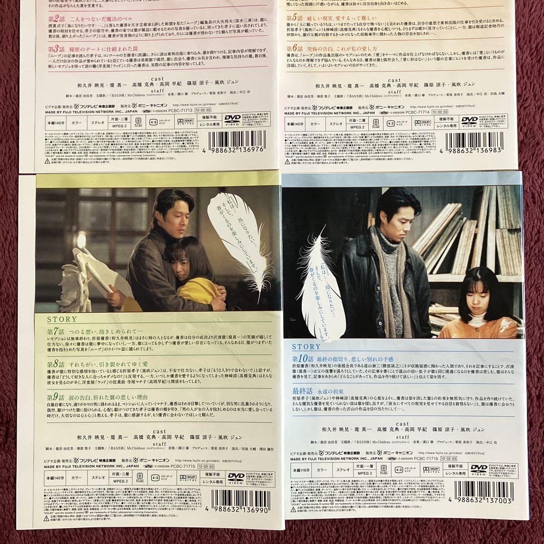 Amazon.co.jp: ピュア DVD〈4枚組〉和久井映見 堤真一 ※30年ほど前の