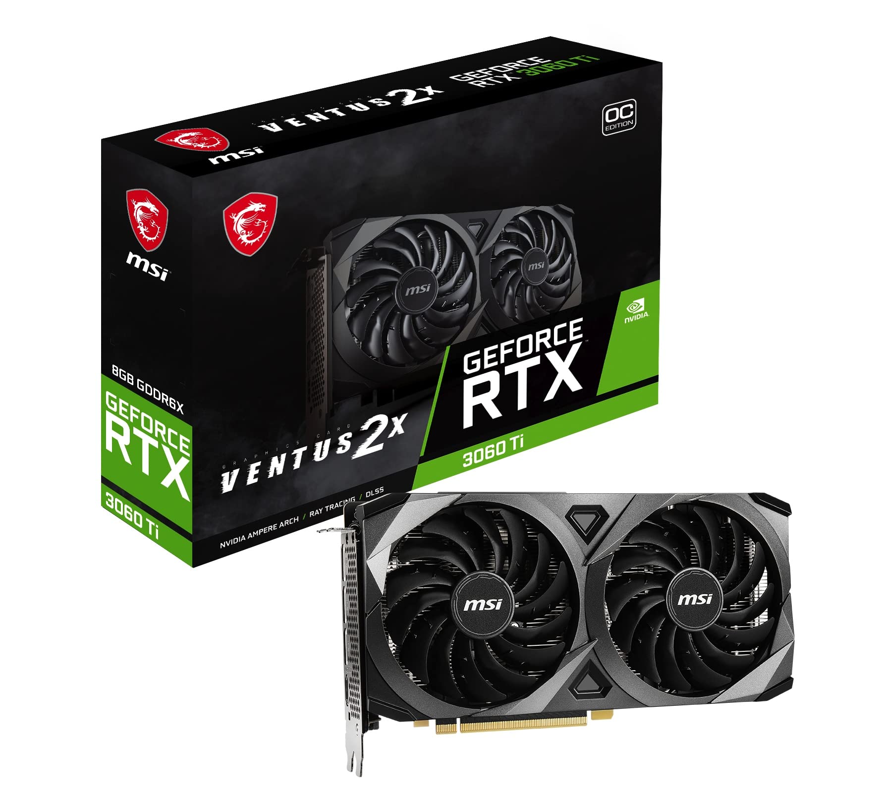 Amazon.com: MSI Gaming GeForce RTX 3060 Ti LHR 8GB GDRR6X, Boost