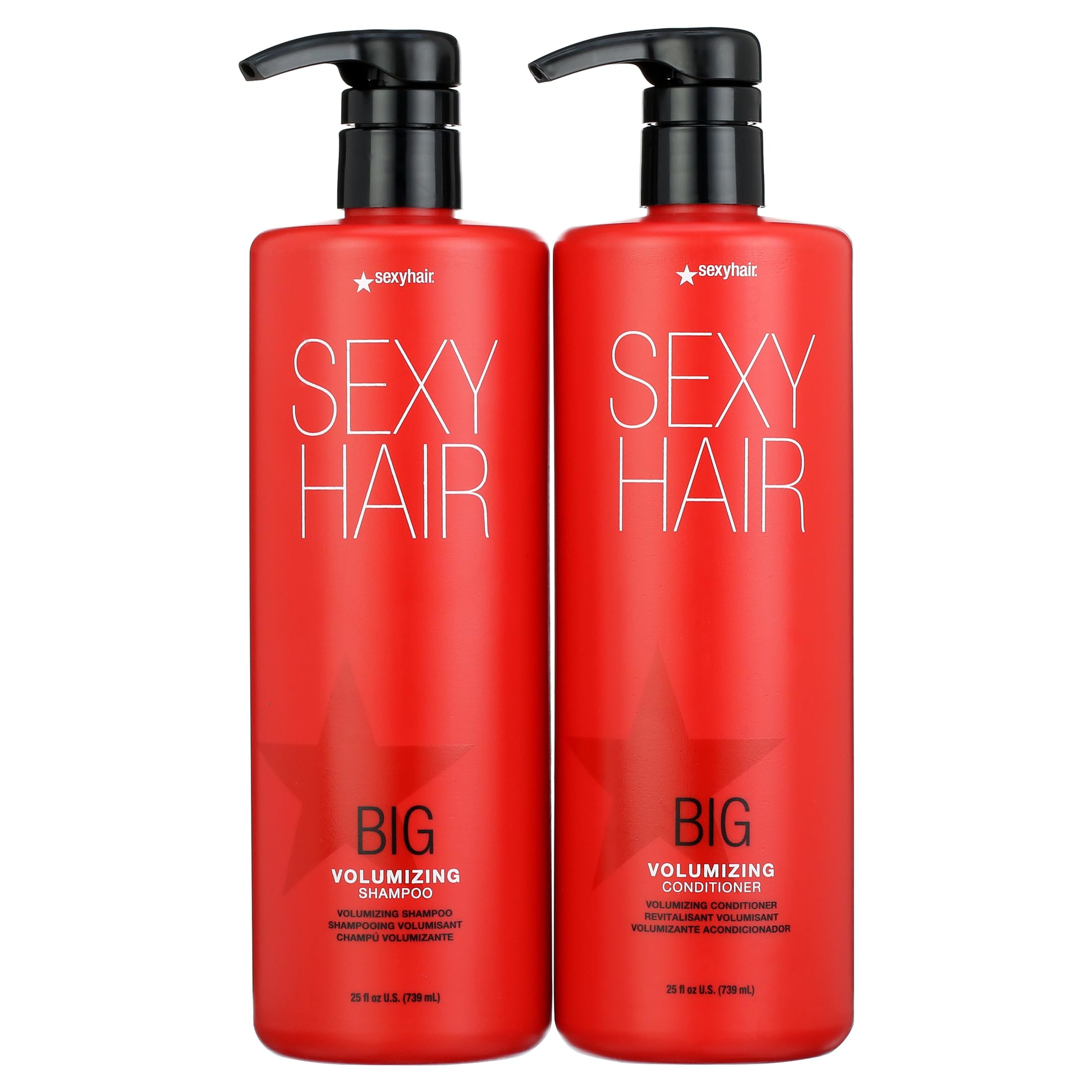 Amazon.com: Big Sexy Hair Volumizing Shampoo & Conditioner 25 Oz
