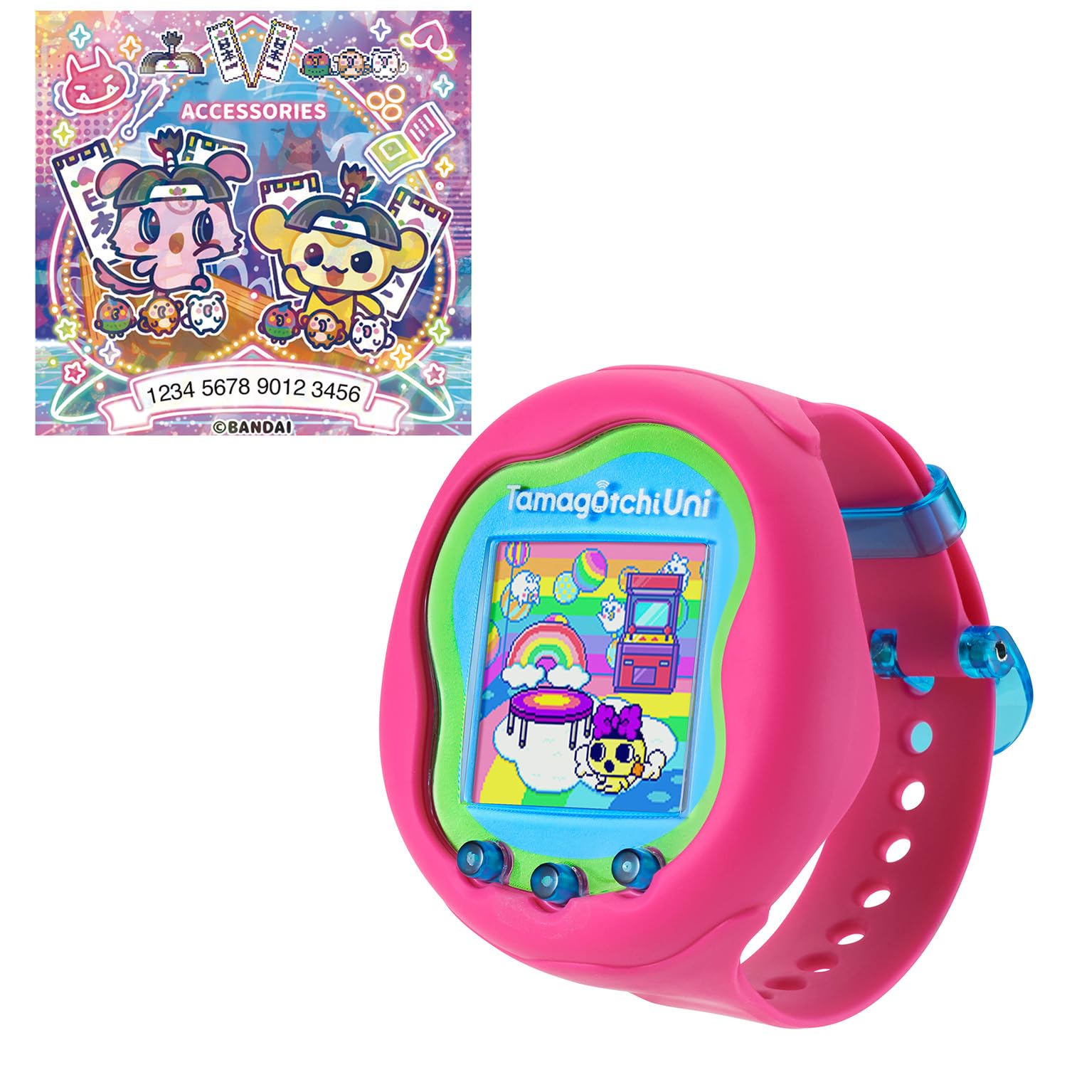 Amazon | [バンダイ(BANDAI)] Tamagotchi Uni Pink(特典:たま