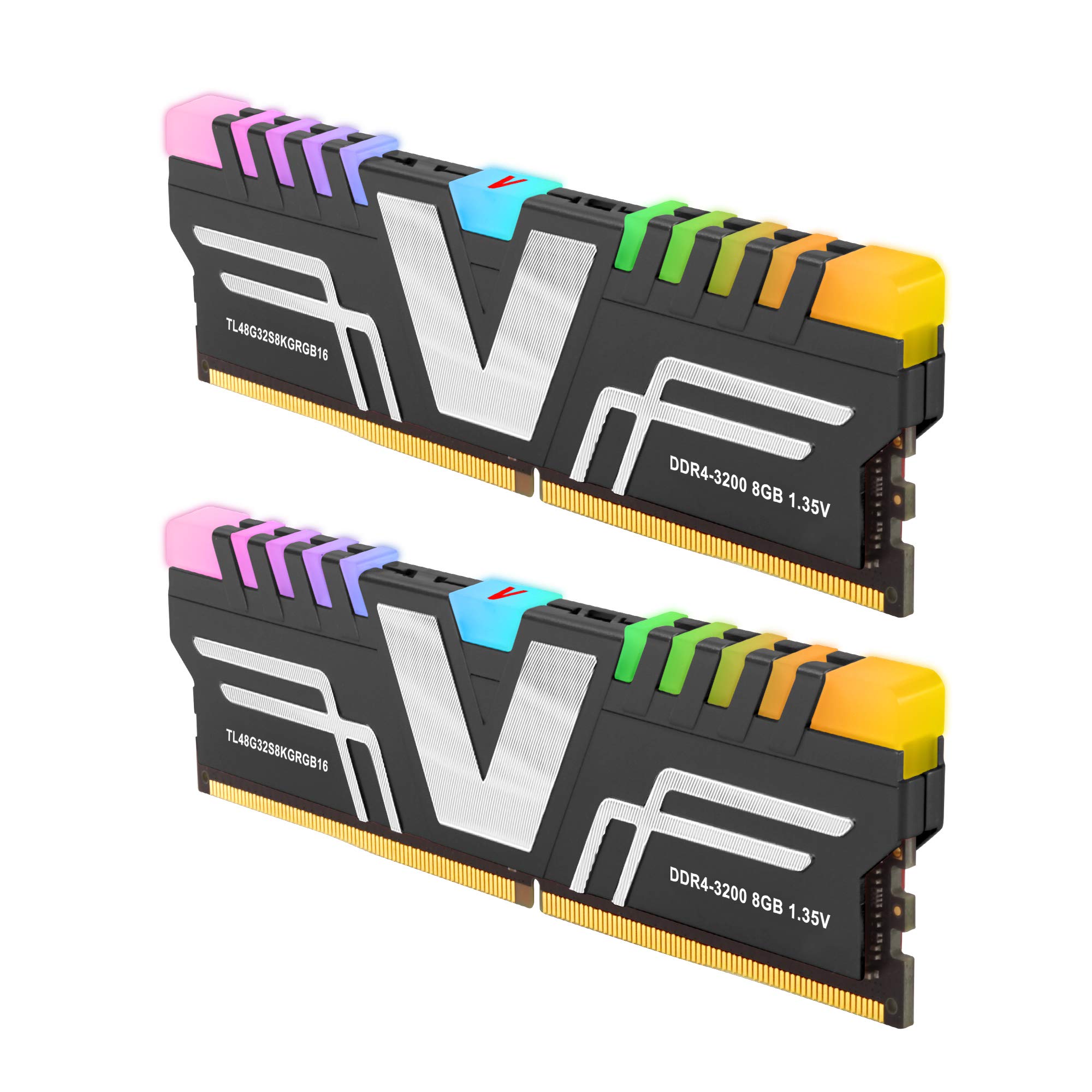 v-Color Prism RGB 16GB (2 x 8GB) DDR4 3200MHz (PC4-25600) CL16