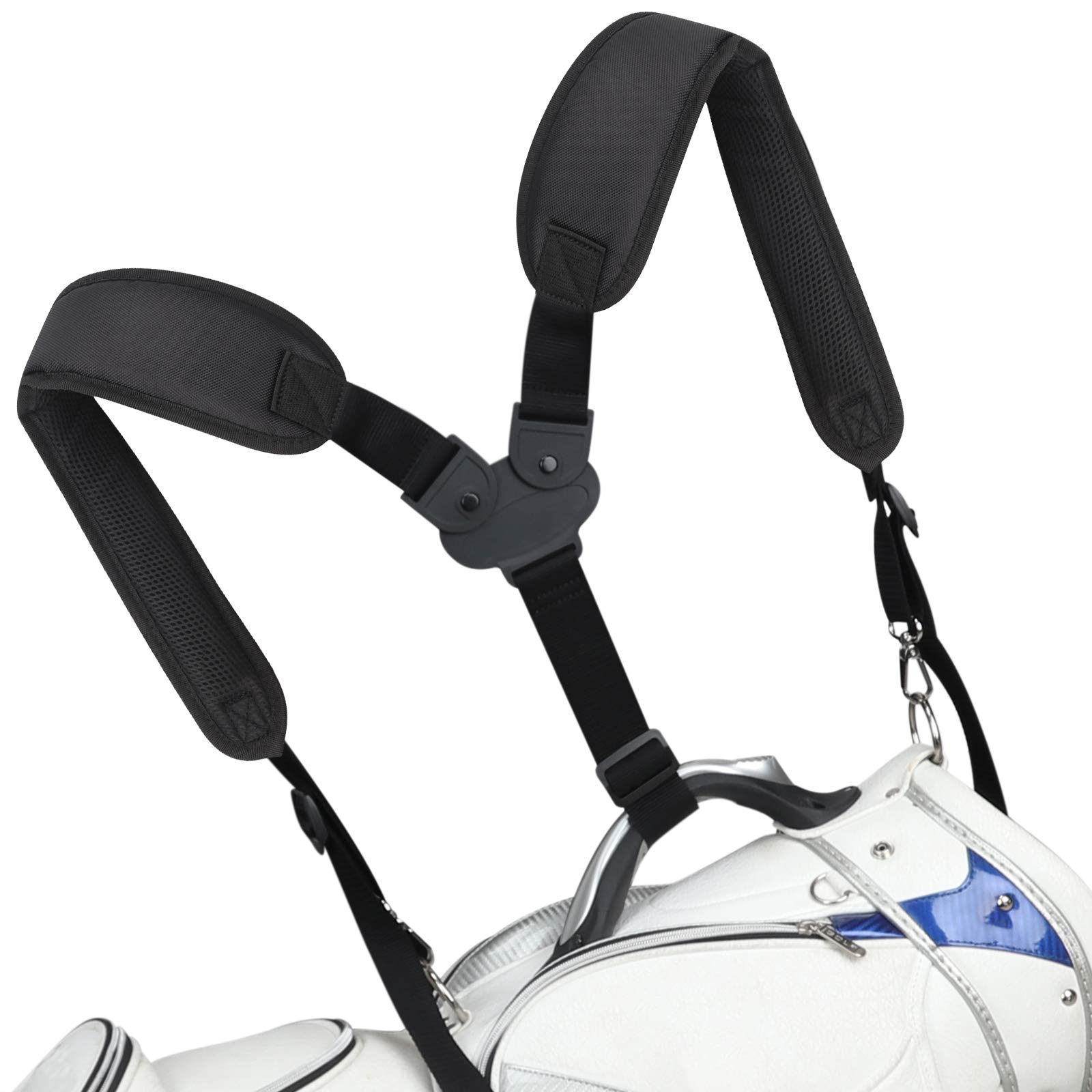 Amazon | ゴルフショルダーベルト キャディバッグ専用 肩掛け 2点式/3