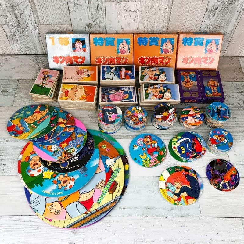 Amazon.co.jp: めんこ メンコ 面子 まとめて セット キン肉マン マリオ