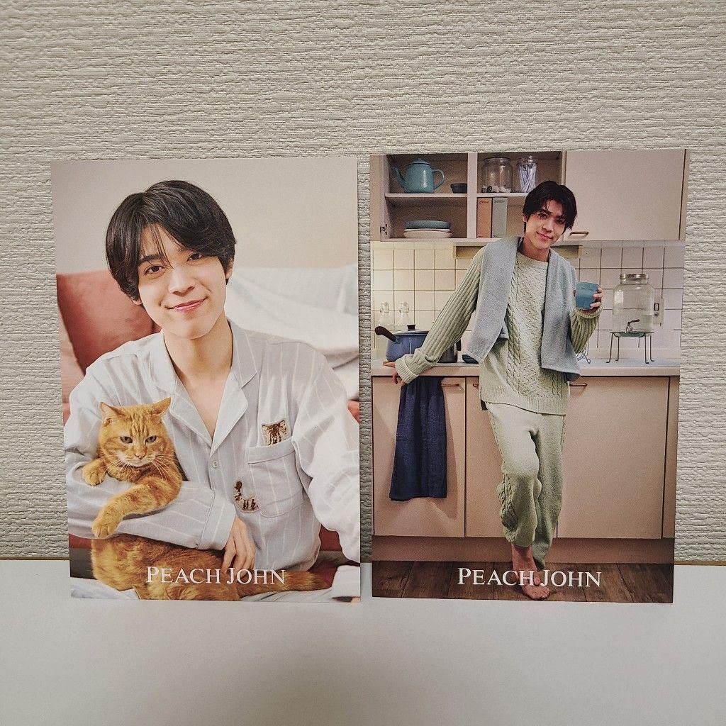 Amazon.co.jp: PEACH JOHN 恋するルームウェア 購入特典 松島聡 ポスト