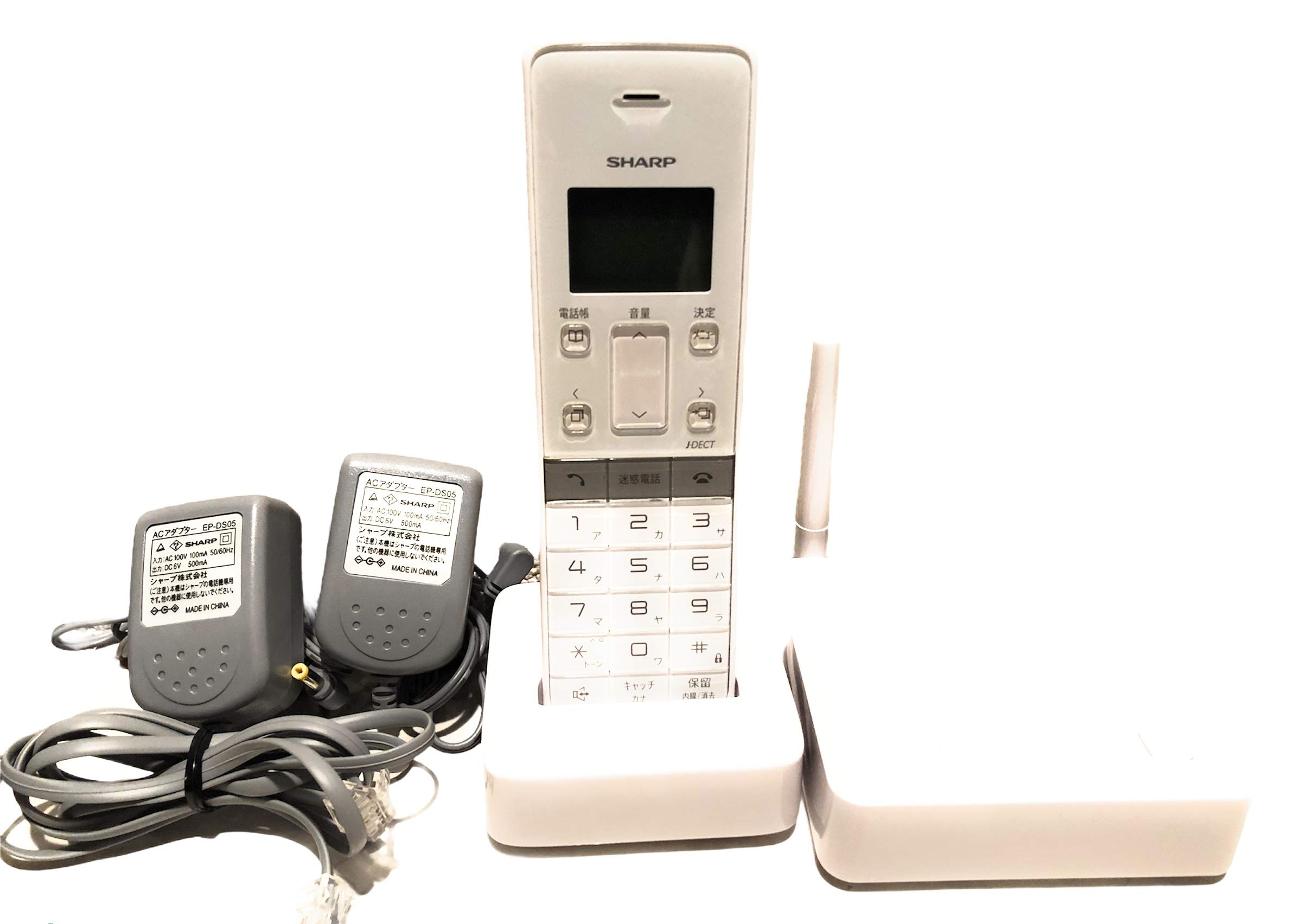 Amazon | シャープ 電話機 コードレス 1.9GHz DECT準拠方式 迷惑電話機