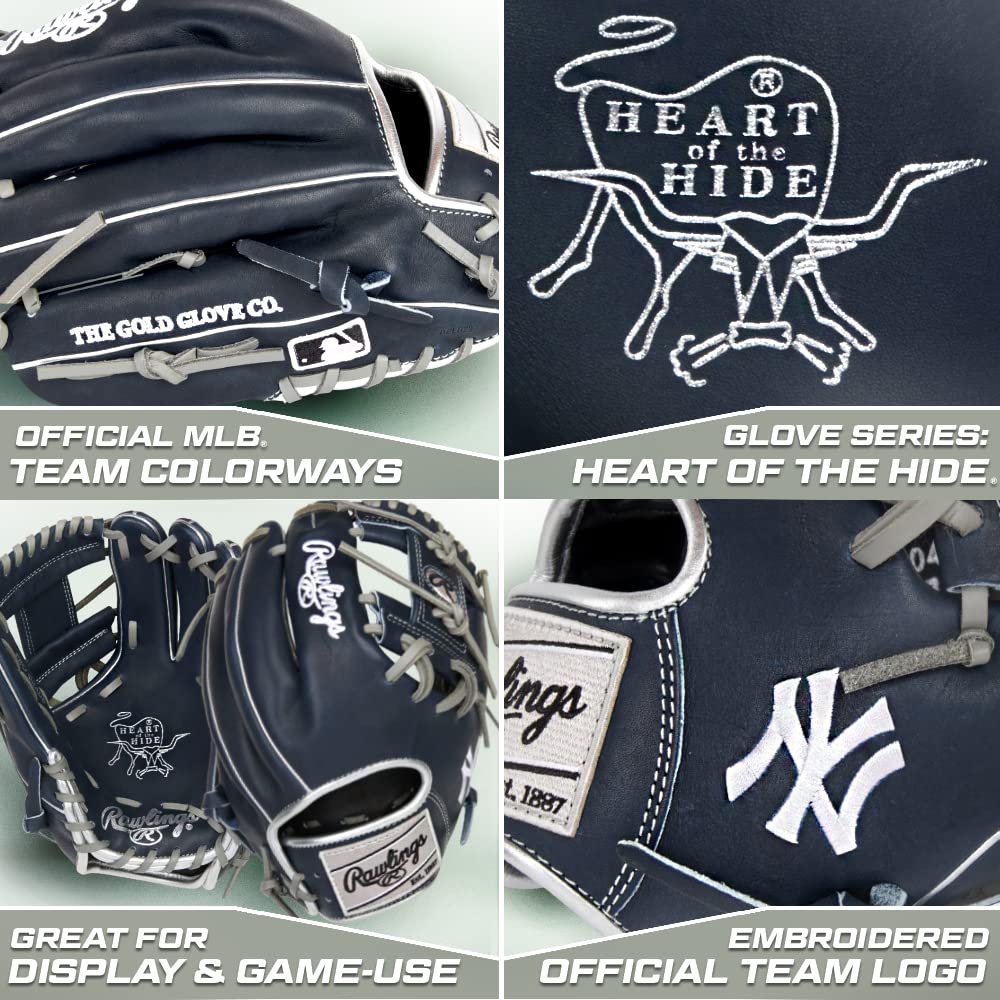 Amazon | ローリングス | HEART OF THE HIDE MLB チームロゴグローブ