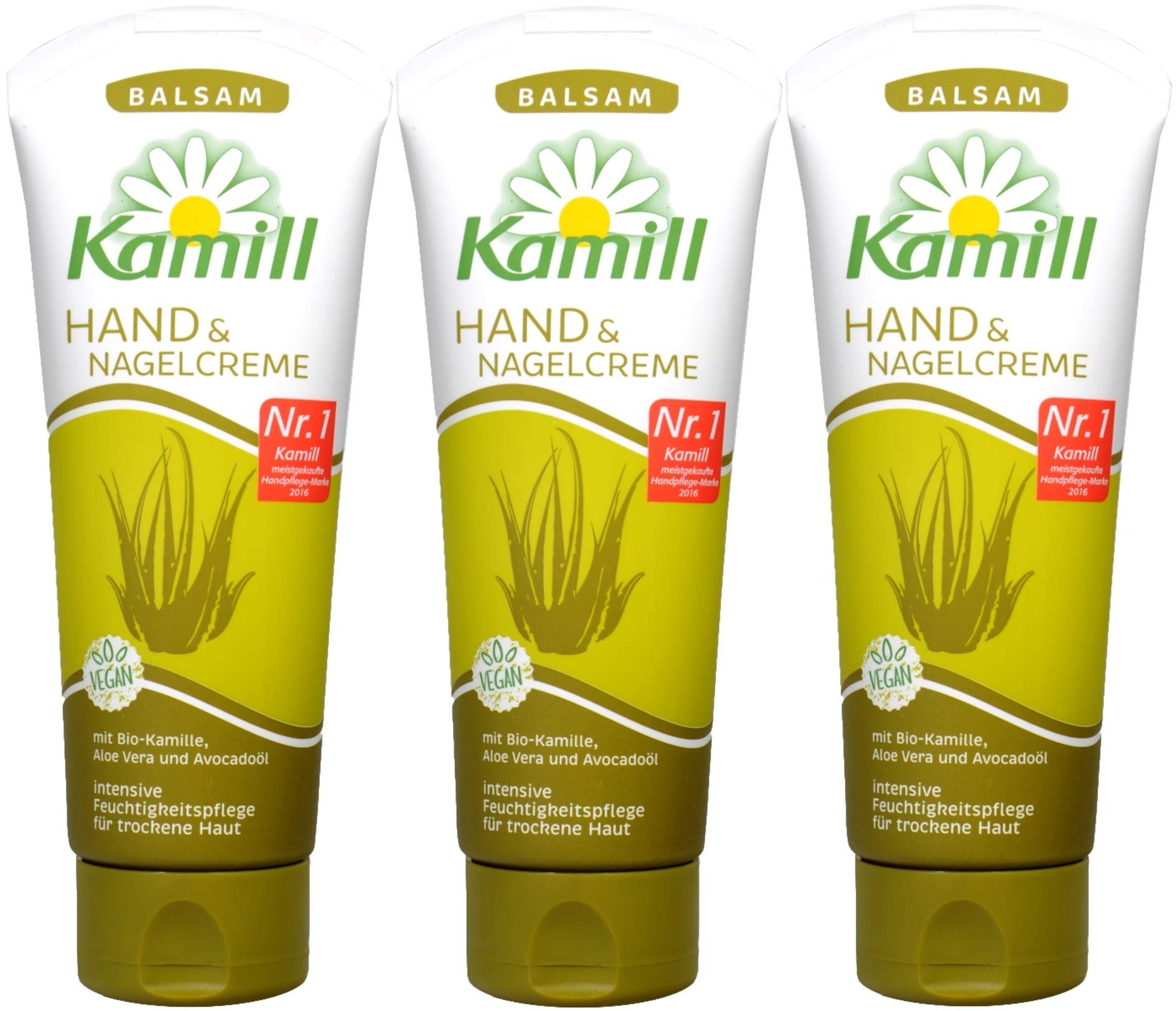 Amazon.com : Kamill 3x100 ml Hand & Nail Cream BALSAM with BIO