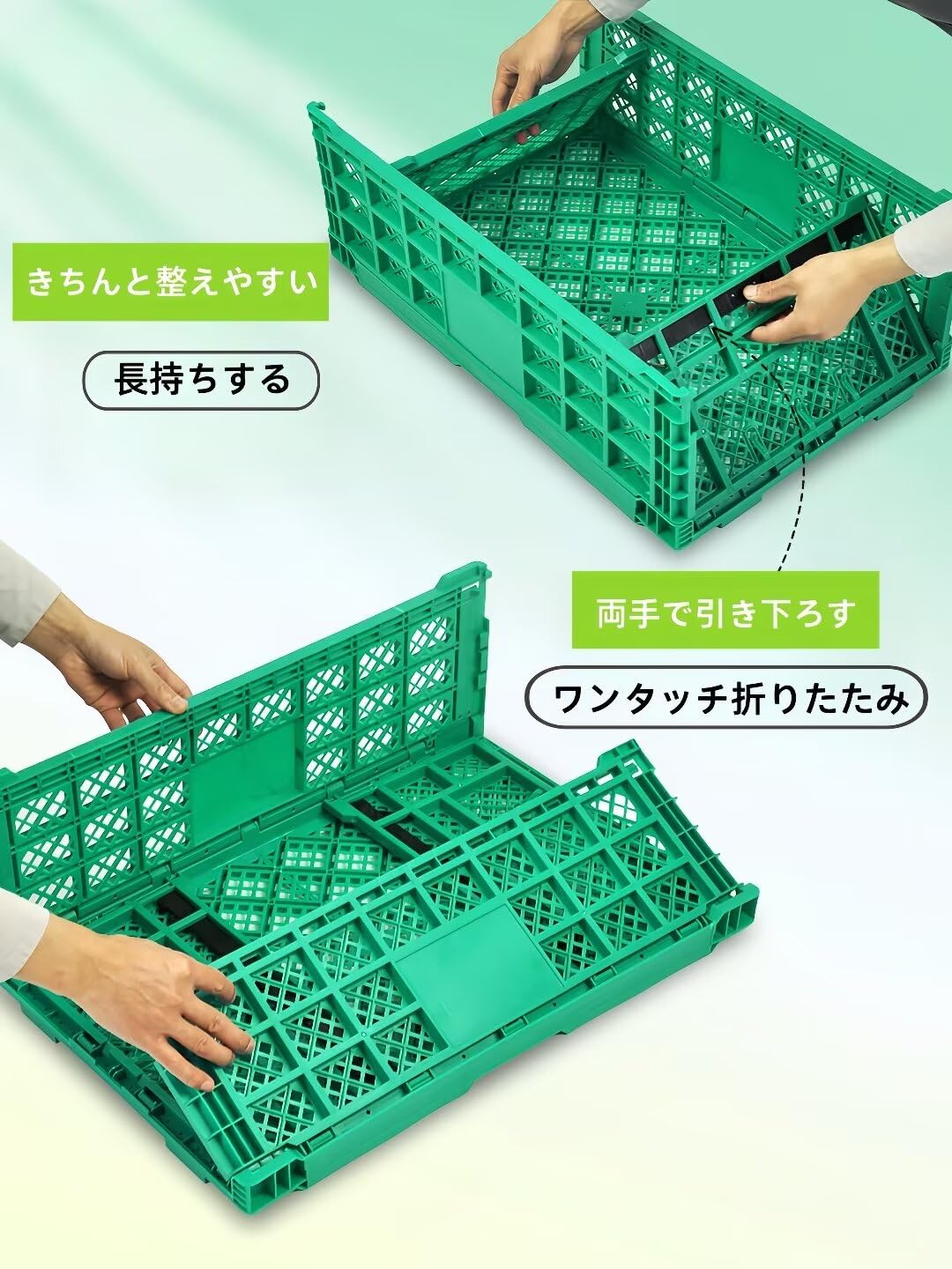 Amazon｜PANCY 収納コンテナ 折りたたみコンテナー オリコン コンテナ