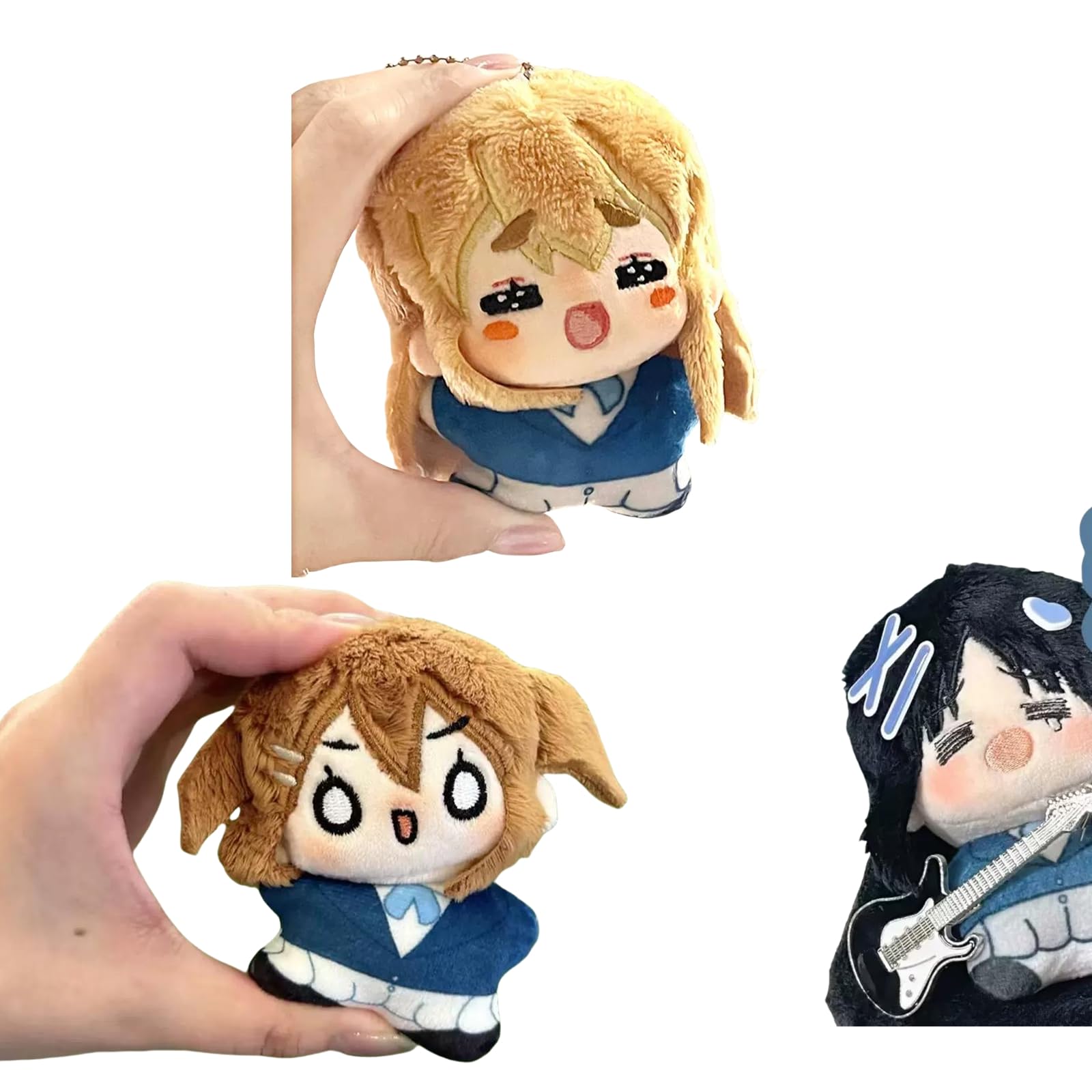 Amazon.co.jp: SHINHA けいおん！ 平沢唯 秋山澪 琴吹紬 10cm綿人形