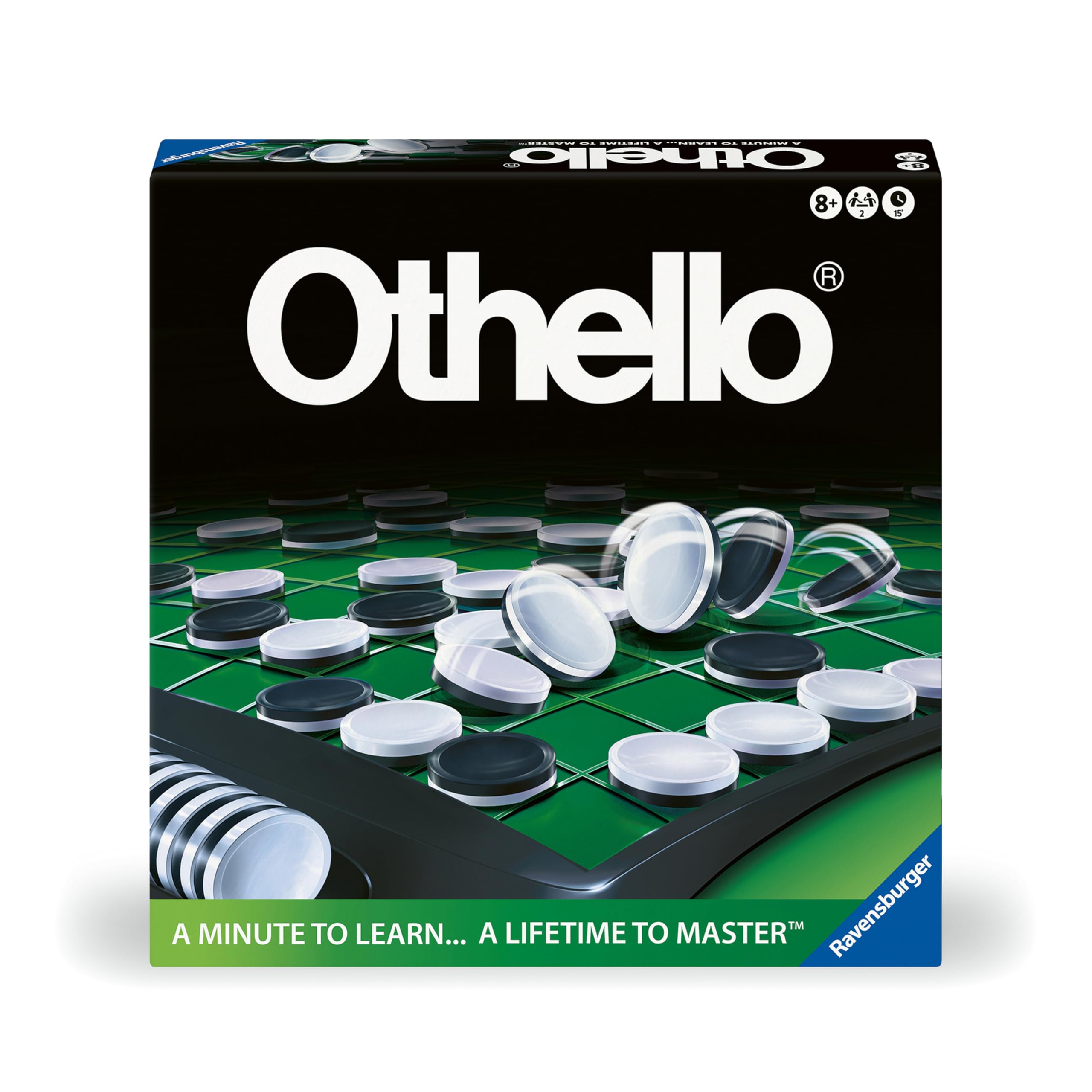 Amazon.com: Ravensburger Othello Classic Family and 2-Player Game