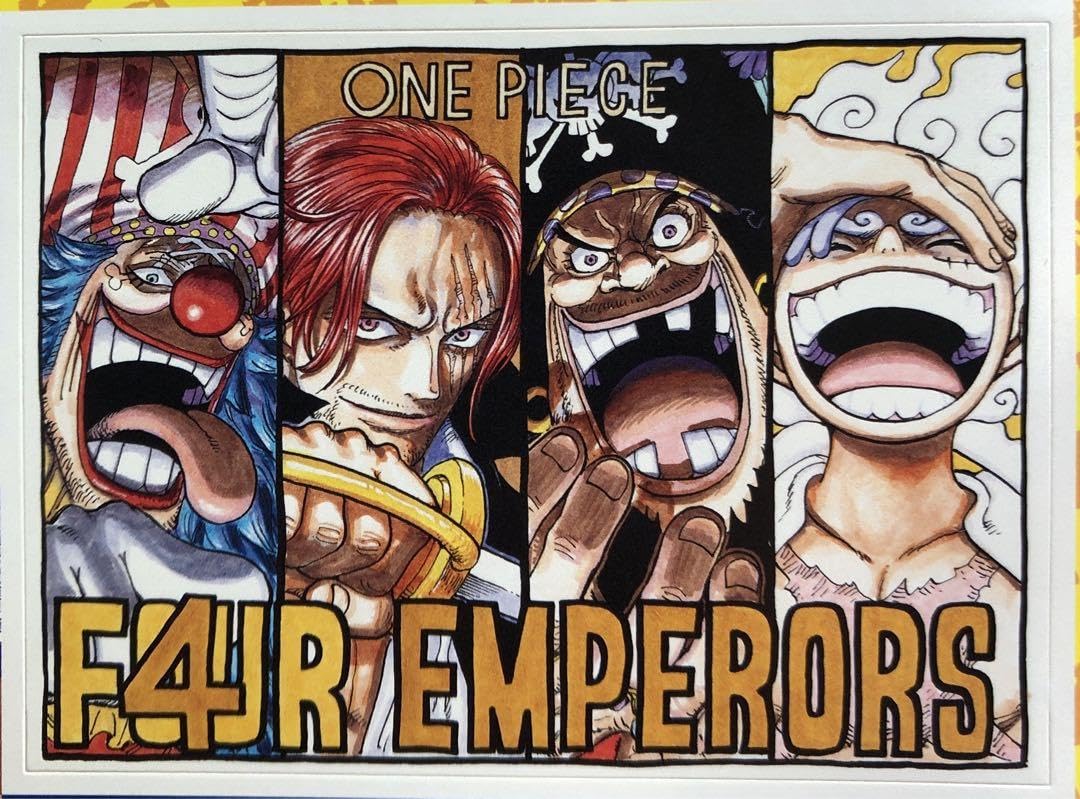 Amazon.co.jp: ワンピース 新四皇 ステッカー シャンクス ルフィ