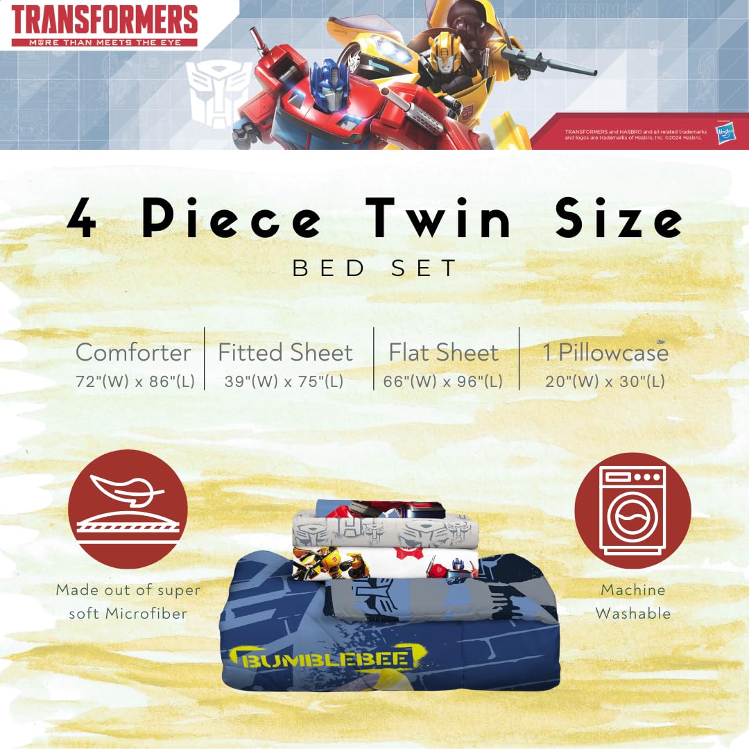 Amazon.com: Transformers Optimus Prime Super Soft Comforter and