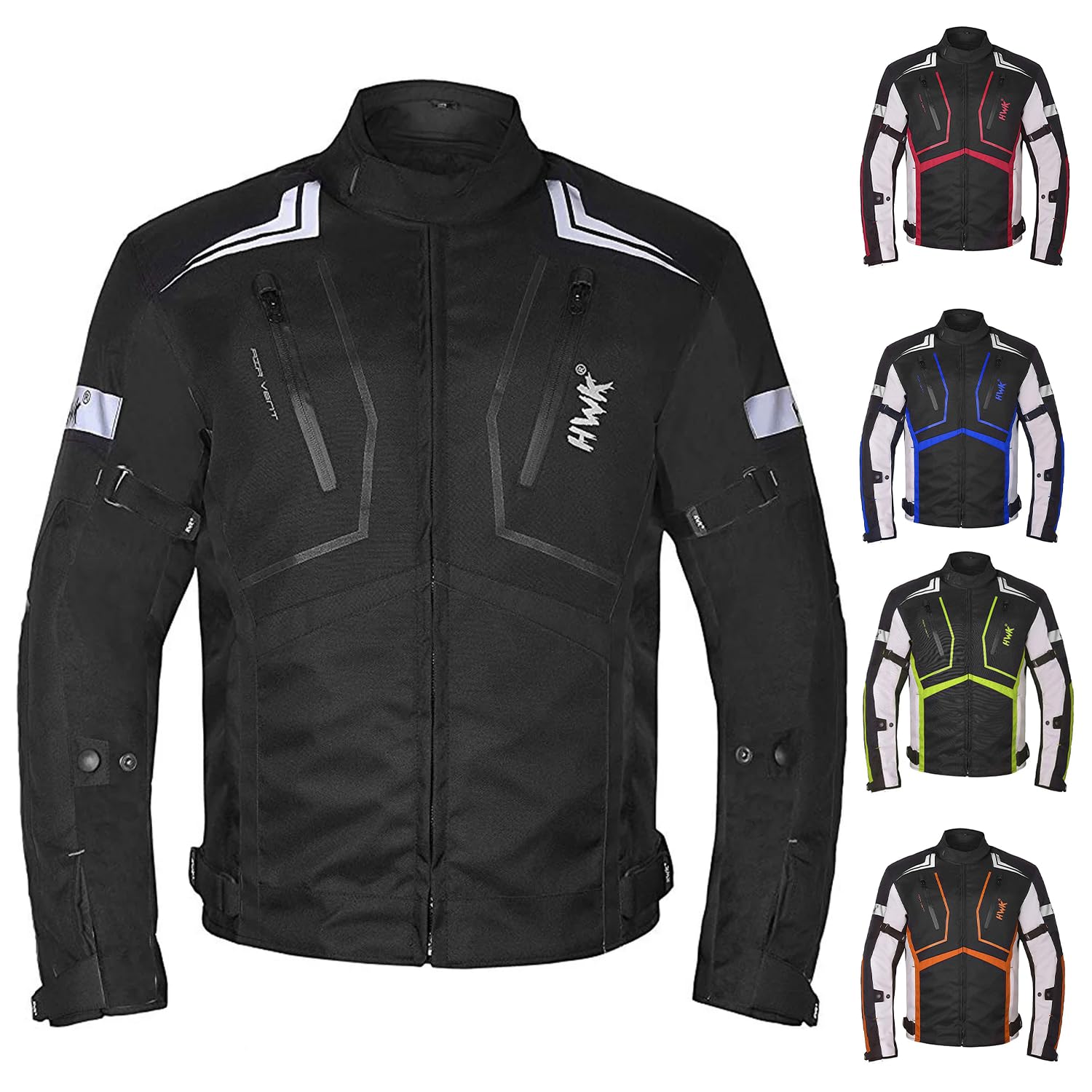 Amazon.com: HWK Scorpion Motorcycle Jacket for Men & Women