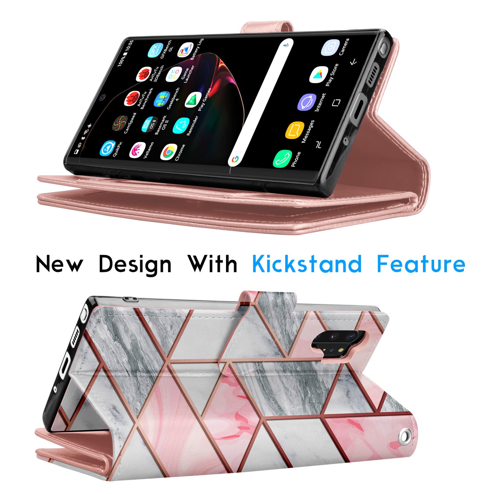 Amazon.com: Galaxy Note 10 Plus Case, Tekcoo Detachable Magnetic