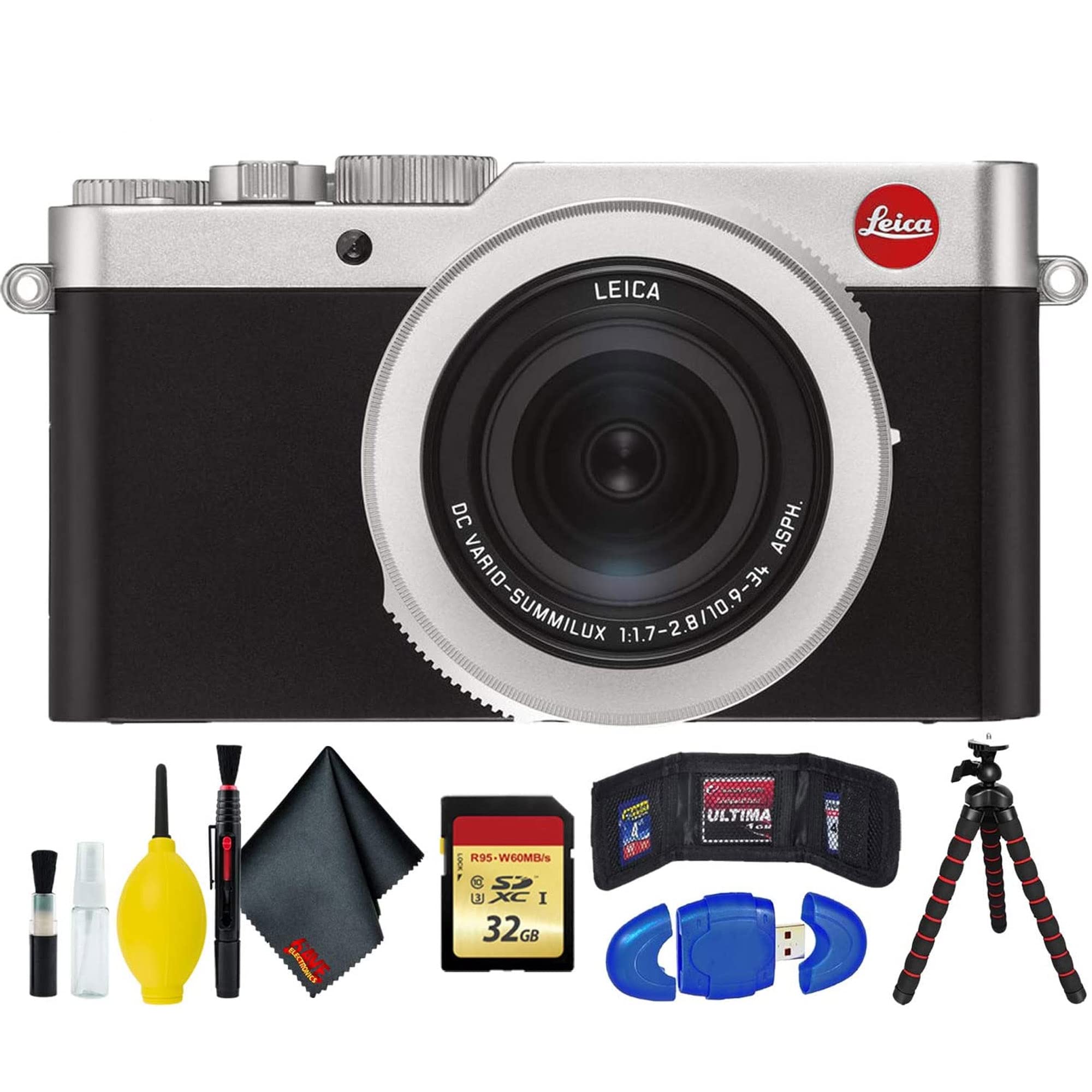 Amazon | Leica D-Lux 7 デジタルカメラ 32GBメモリと柔軟な三脚付き