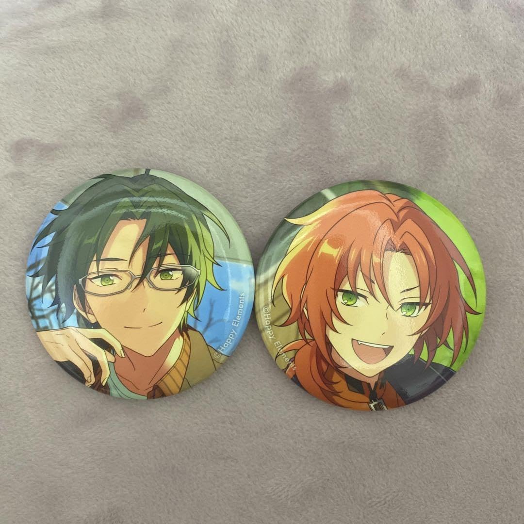 あんスタ 蓮巳敬人 フィーチャー 2 Casual缶バッジ フィーチャー