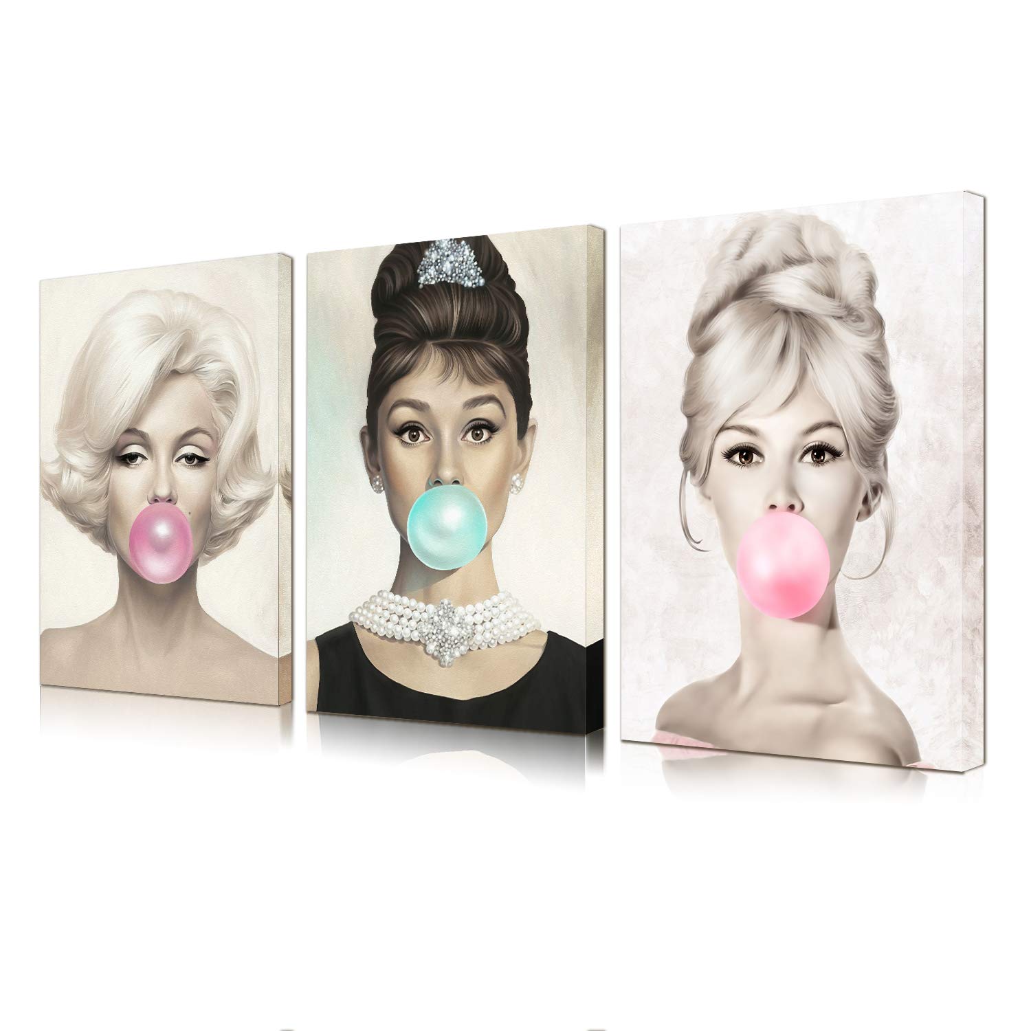 Amazon.co.jp: アートパネル オードリーヘップバーン マリリンモンロー