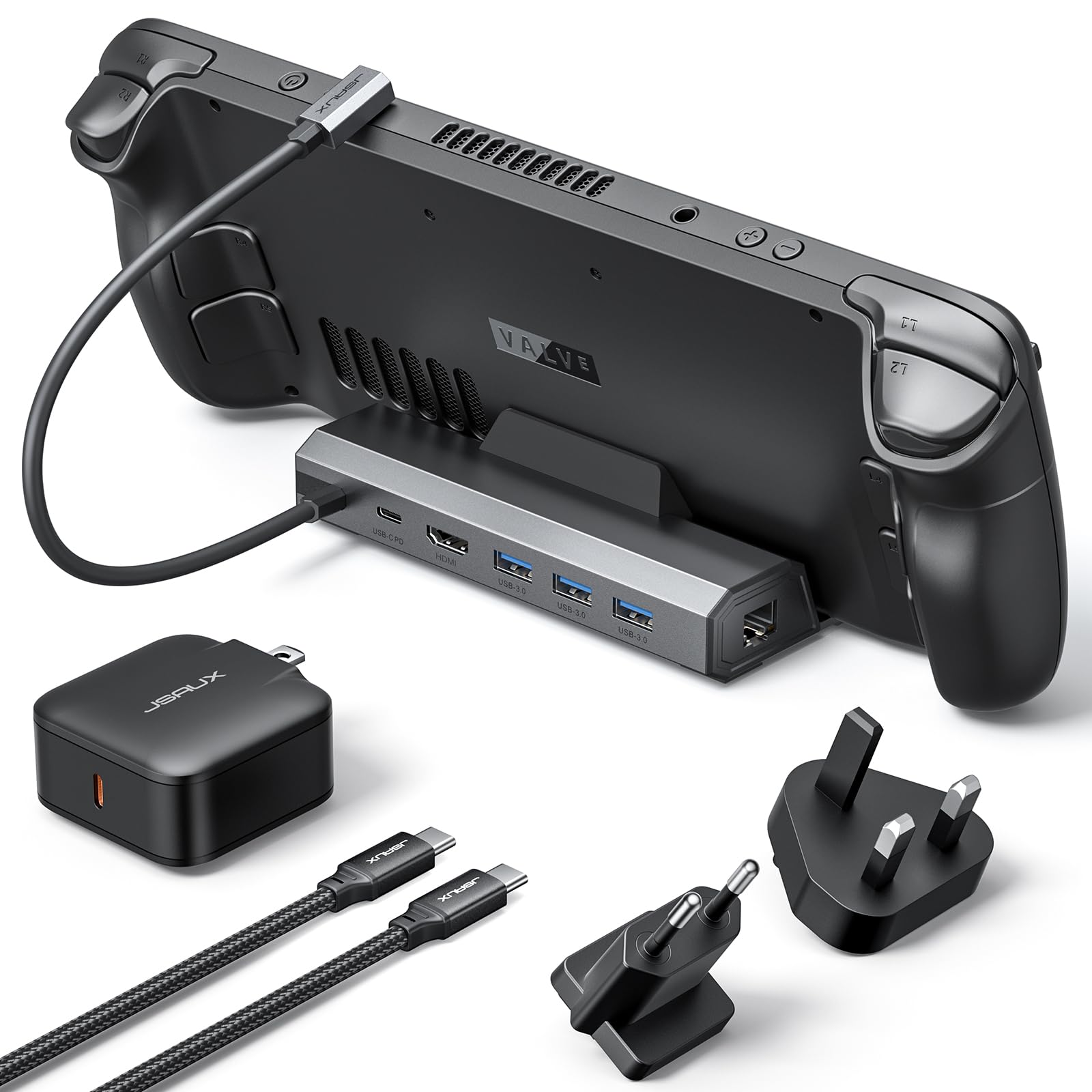 Amazon.com: JSAUX 4K@120Hz Docking Station and 65W Charger for