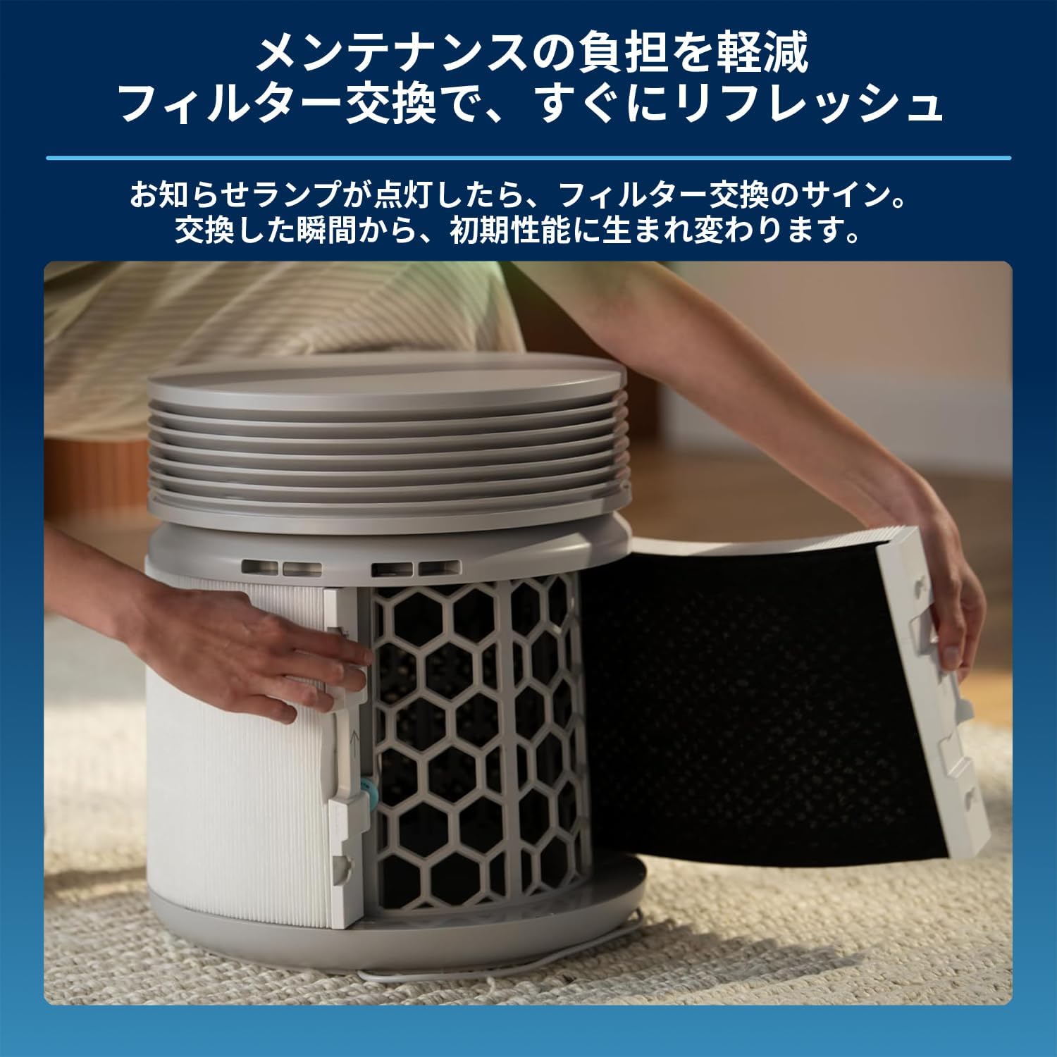 Blue Signature™ SP4i｜北欧デザインで空気の質を革新する高機能空気