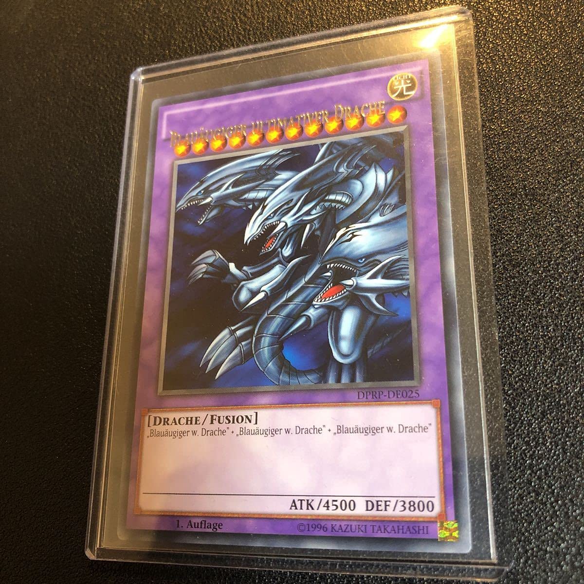 エラー 初期 ブルーアイズアルティメットドラゴン ホイル ズレ 入れ歯