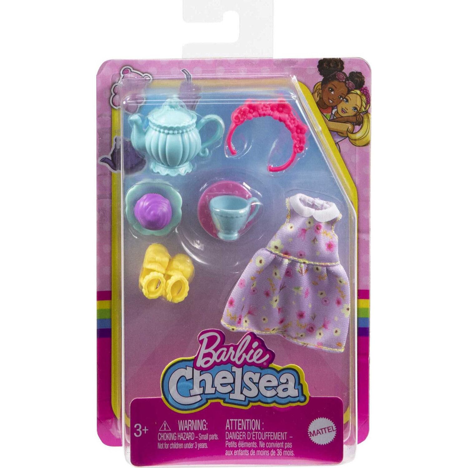 Amazon.com: Barbie Chelsea Tea Party Themed Accessory Pack : Toys
