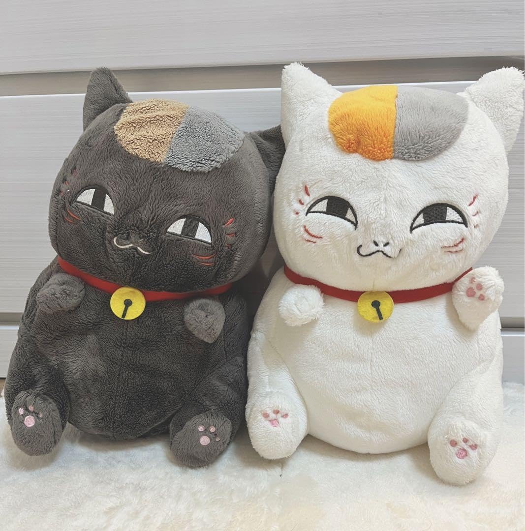 Amazon.co.jp: 夏目友人帳 にゃんこ先生 ねこだるま ぬいぐるみ : おもちゃ