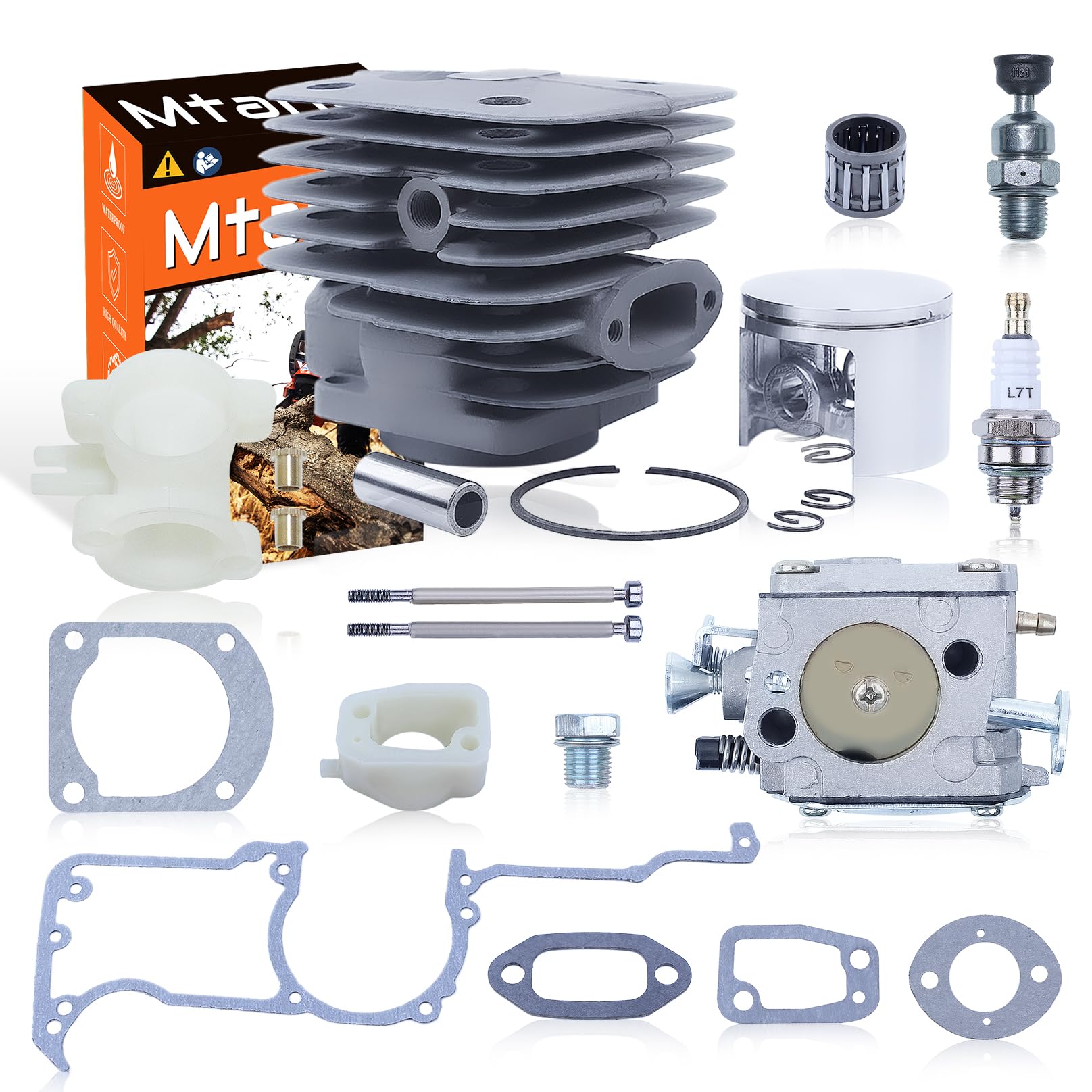 Amazon.com: Mtanlo 52mm Big Bore Cylinder Piston Carburetor