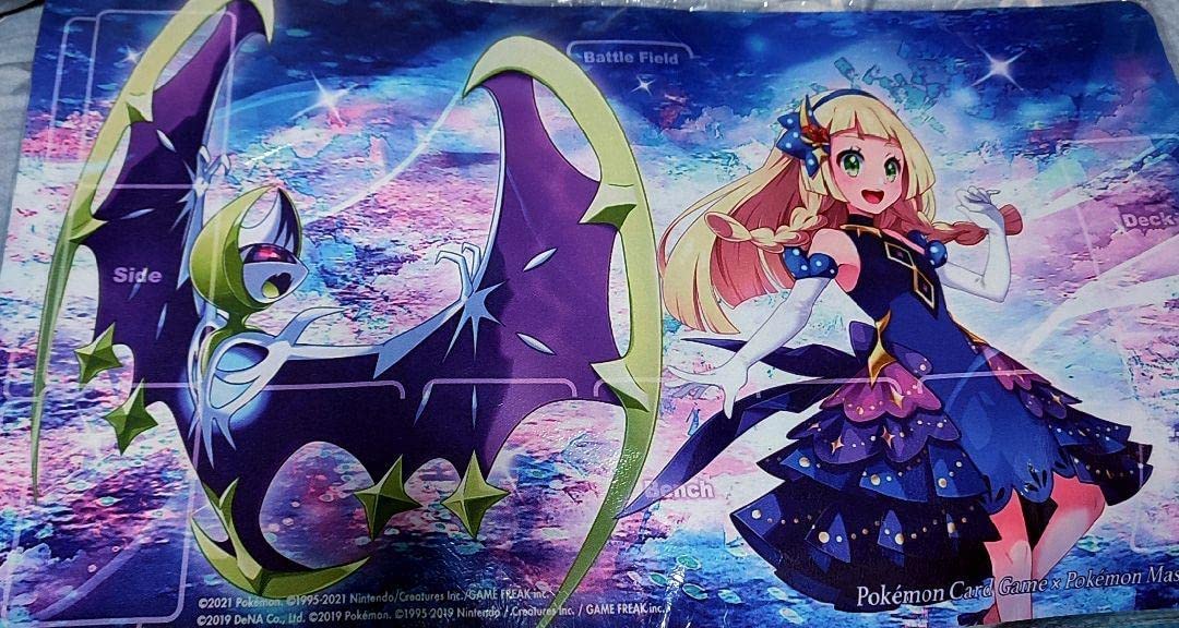 ポケモンマスターズEX ラバープレイマット おしゃれを楽しむリーリエ