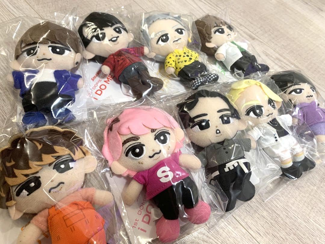 Man ON すのチルソフビポーチ 9色 雪の結晶チャーム付き SnowMan ON す