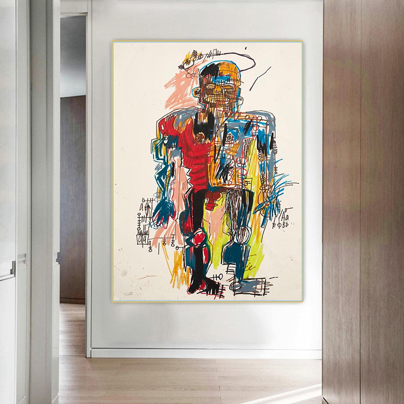 希少 バスキア フラッシュ アートパネル ストリート ポップアート レア