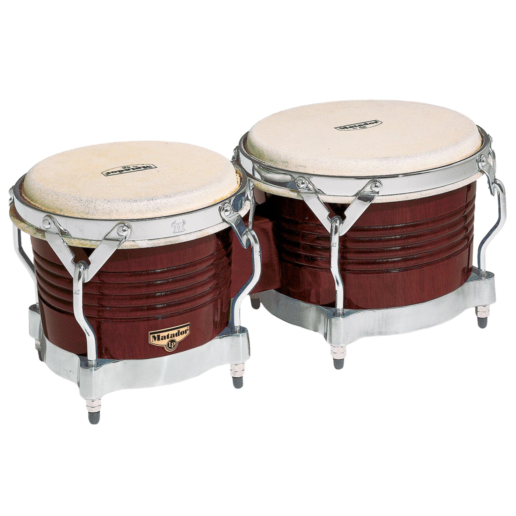 Amazon.com: Latin Percussion M201-ABW LP Matador Wood Bongos