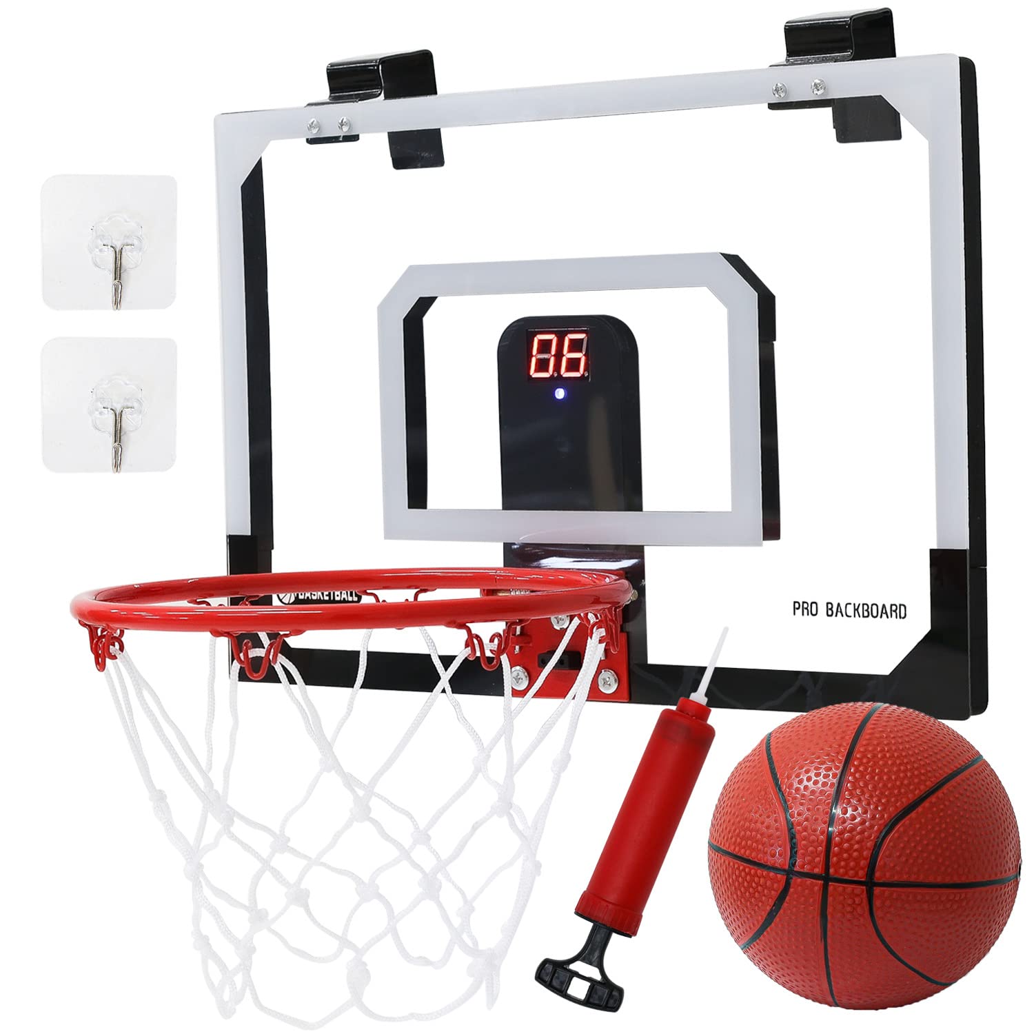 Amazon | [MRG] バスケットゴール 室内 子供 おもちゃ 壁掛け ドア掛け