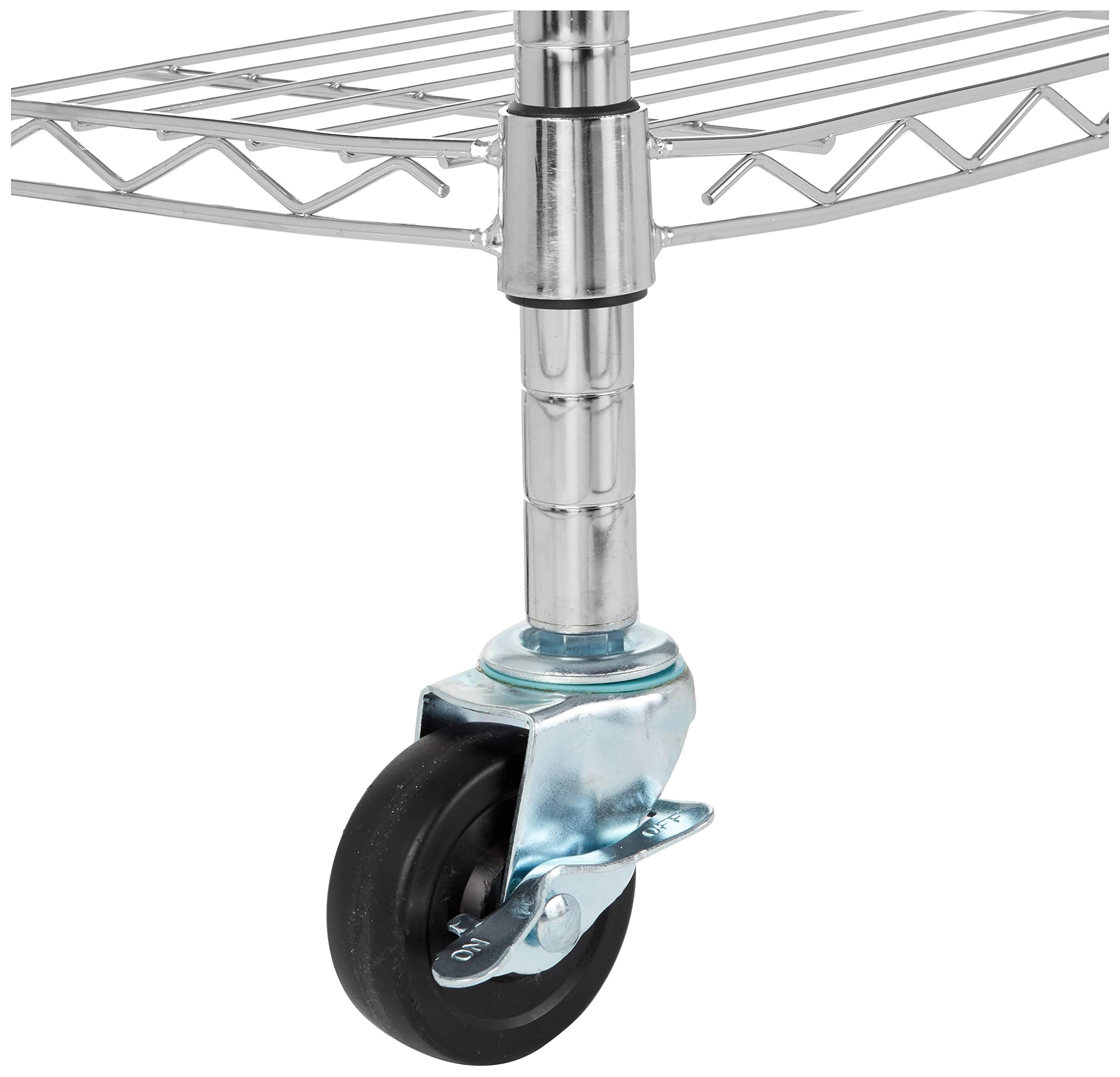 Amazon｜Amazonベーシック 4段スチールラック 棚 メタルラック