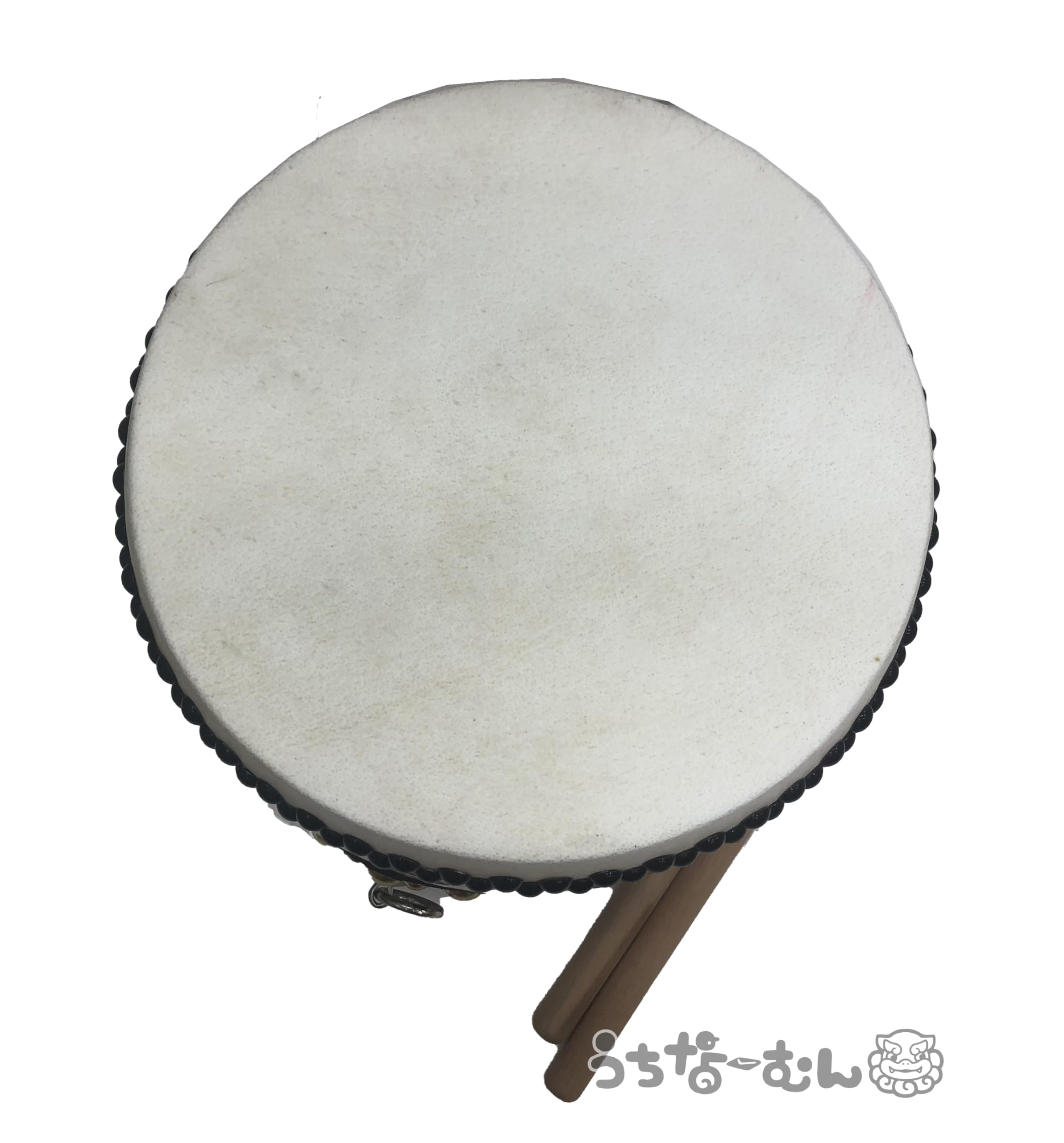 Amazon.co.jp: うちなーむん エイサー大太鼓 直径30cm 本体とバチ2本の