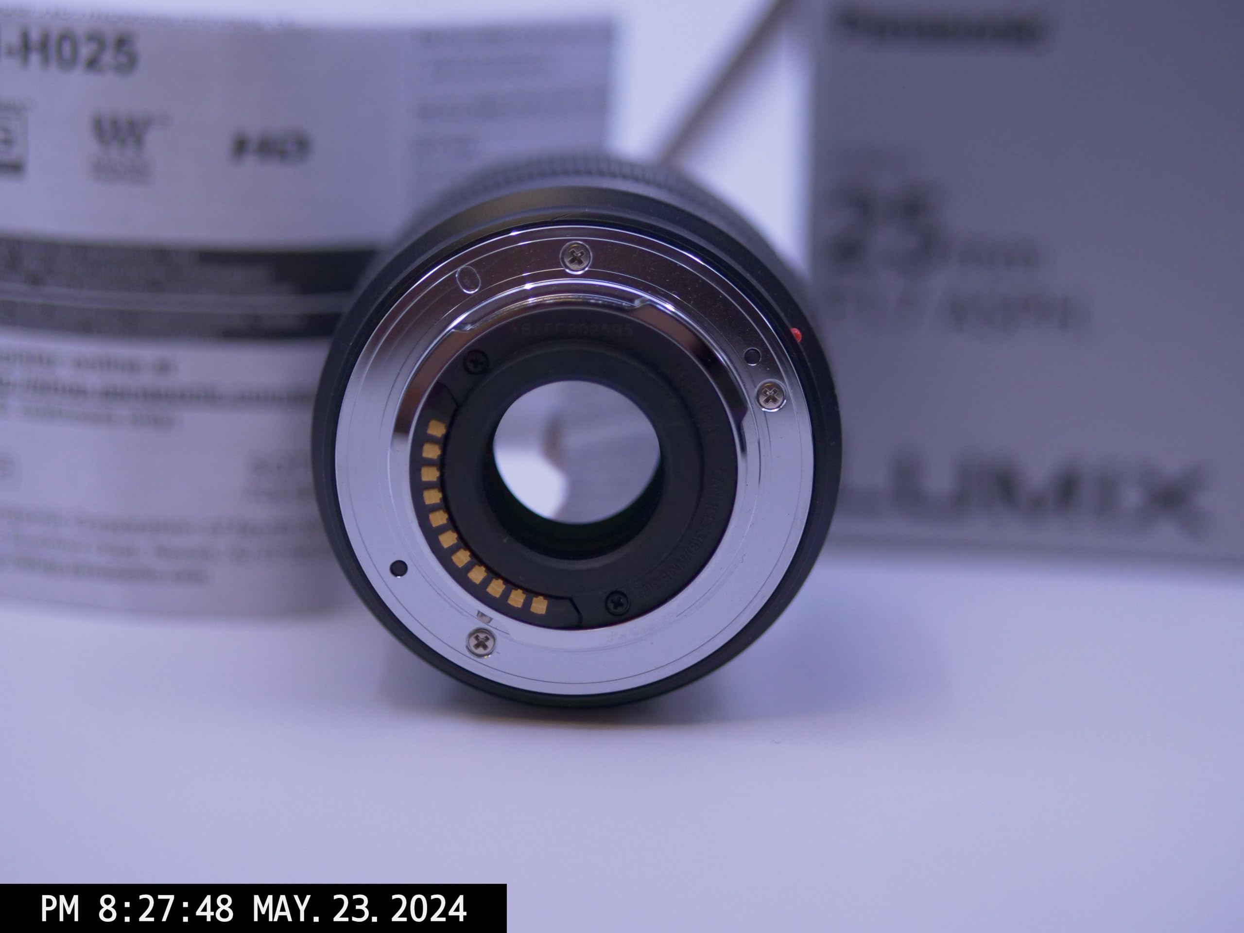 Amazon.co.jp: Panasonic H-H025-K Single Focus Lens for Micro Four