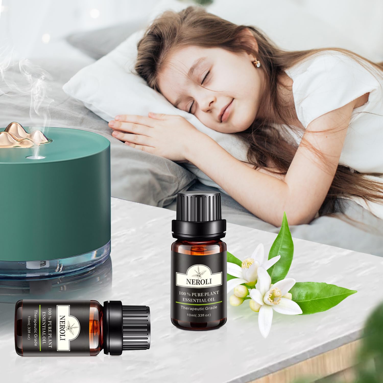 Amazon.co.jp: Poven ネロリ エッセンシャルオイル 天然100％ ネロリ