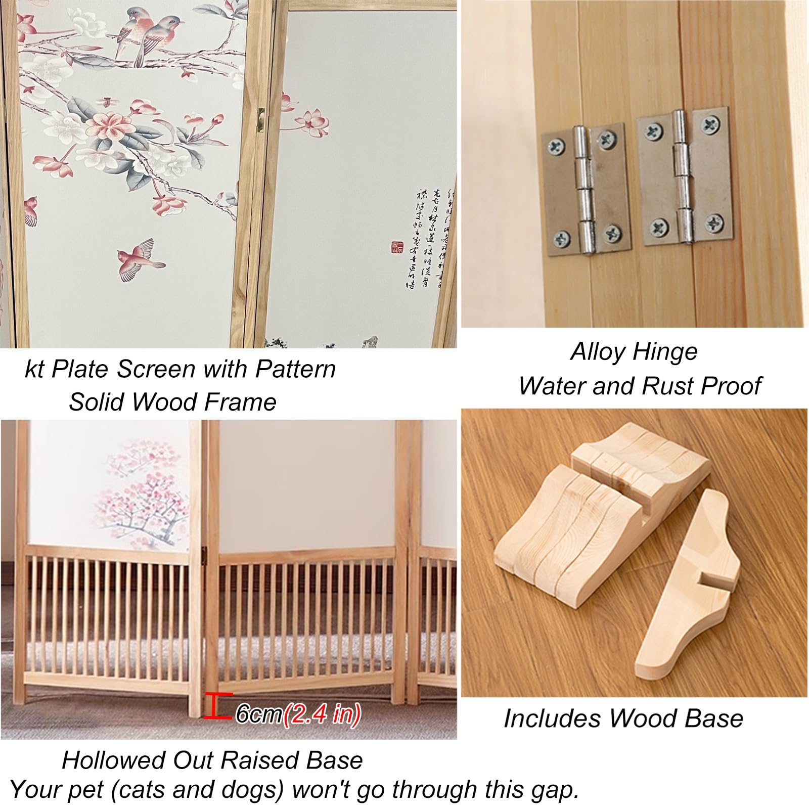 Amazon｜パーテーション 衝立 部屋 仕切り 間仕切り 中国の風景の壁の