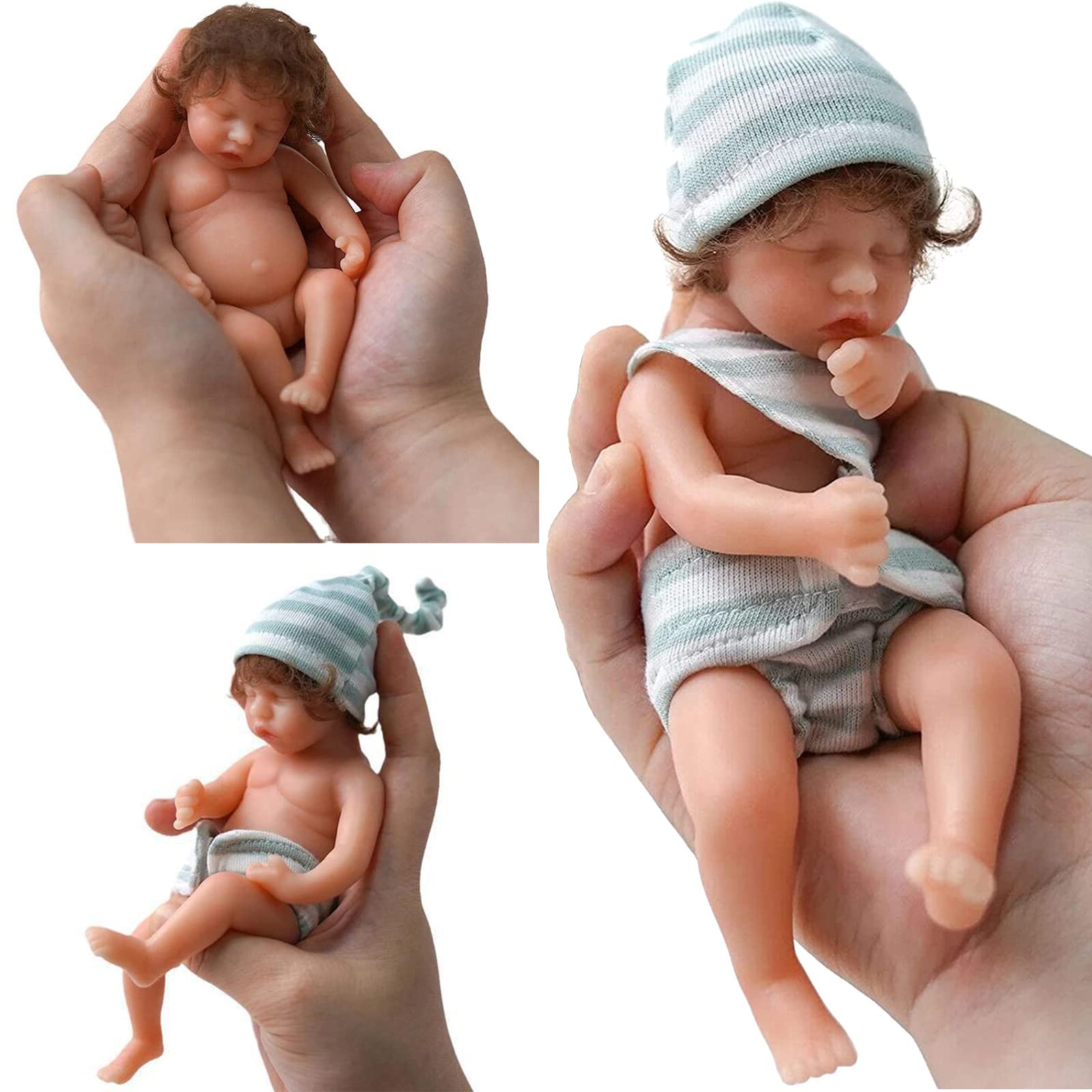 Amazon.co.jp: LPANDCB リボーンドール6インチ15cm ベビーシリコンフル