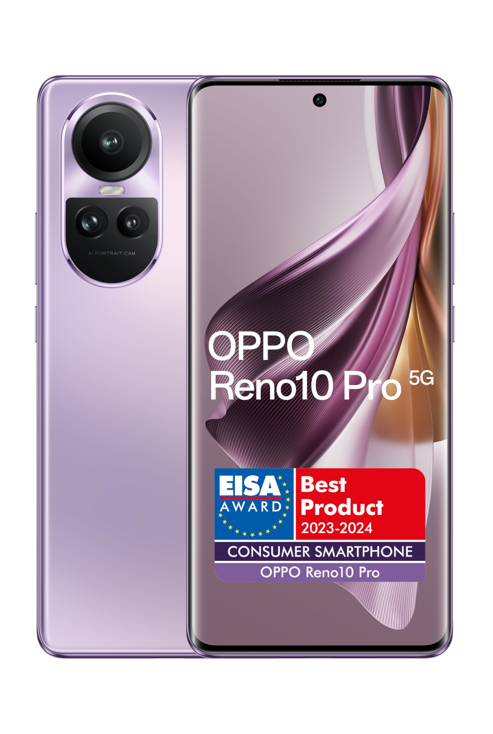 oppo Reno10 Pro 5G 256GB/12GB RAM Dual-SIM glossy-purple: Amazon