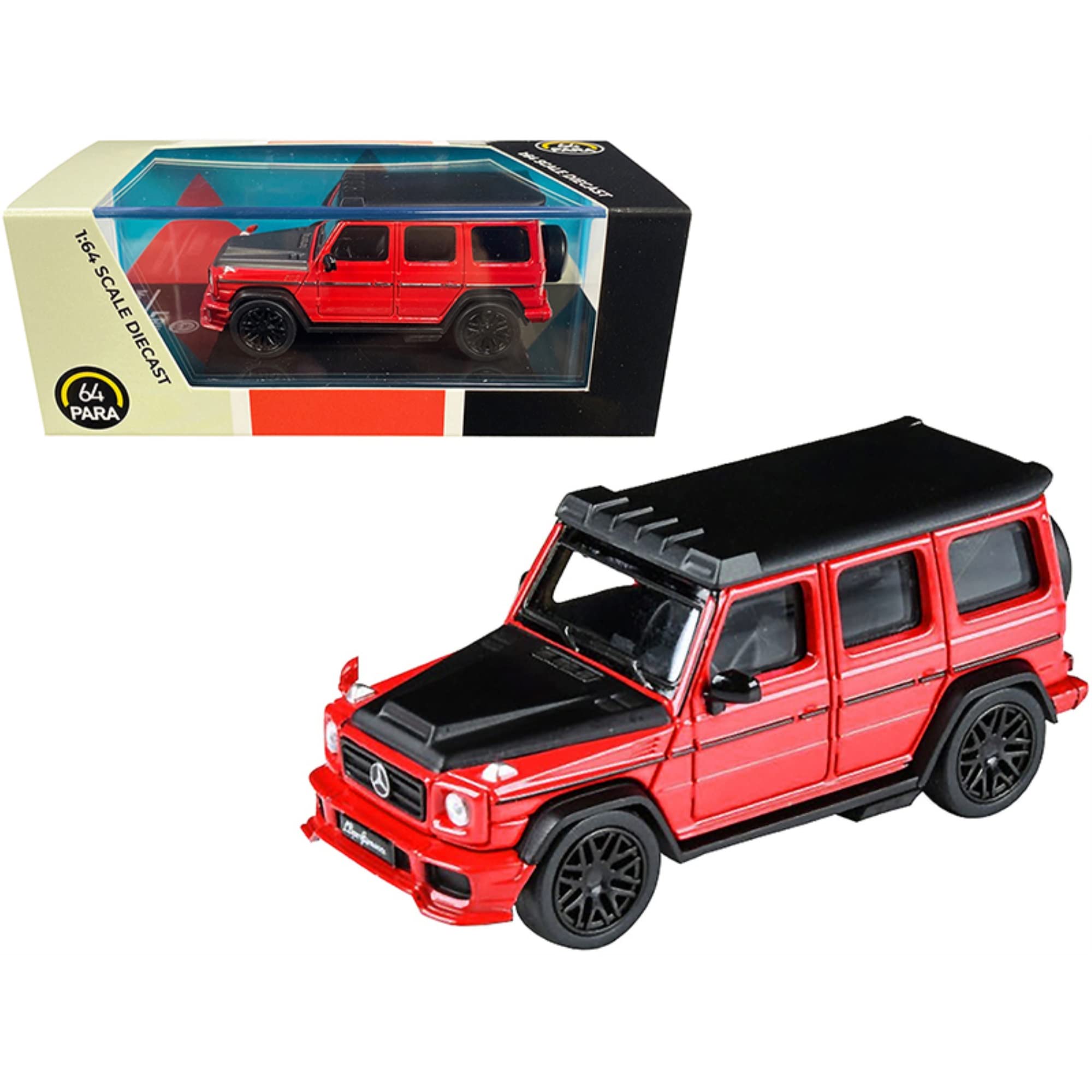 Amazon.com: Mercedes AMG G63 Liberty Walk Wagon Red with Black