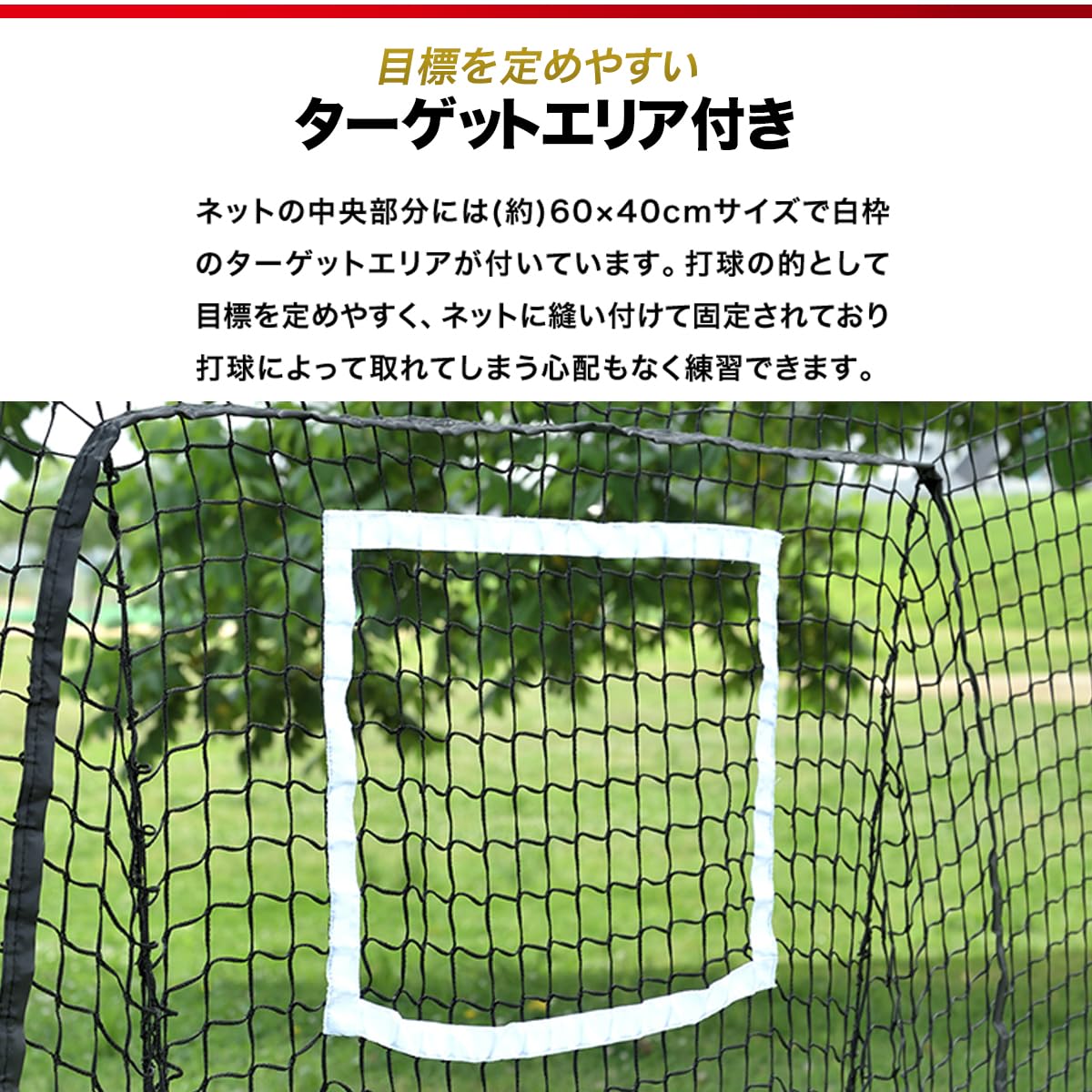 Amazon | FIELDOOR バッティング練習用ネット 幅250cmx高さ212cmx