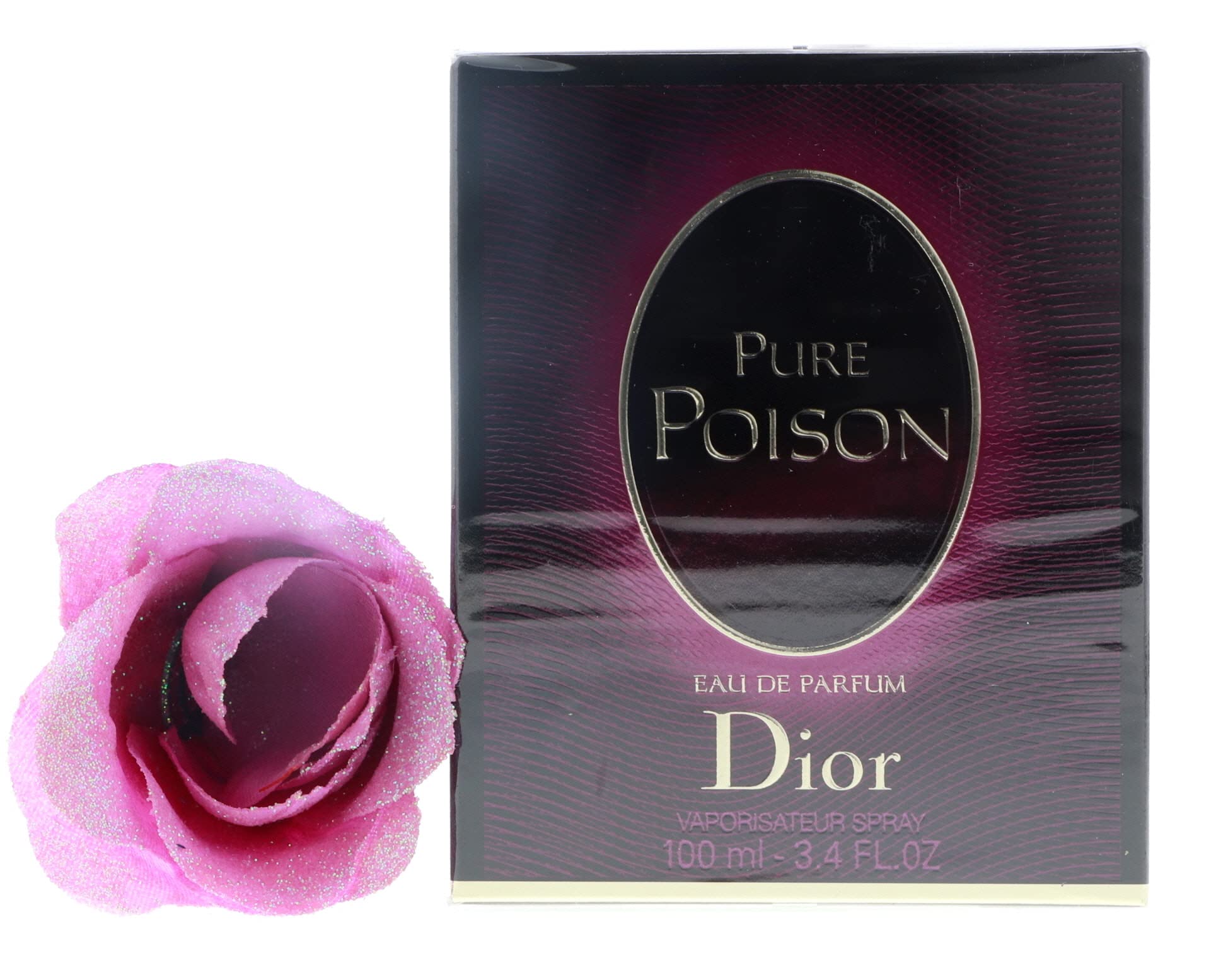Amazon.com : Christian Dior Pure Poison Eau de Parfum Spray, 3.4