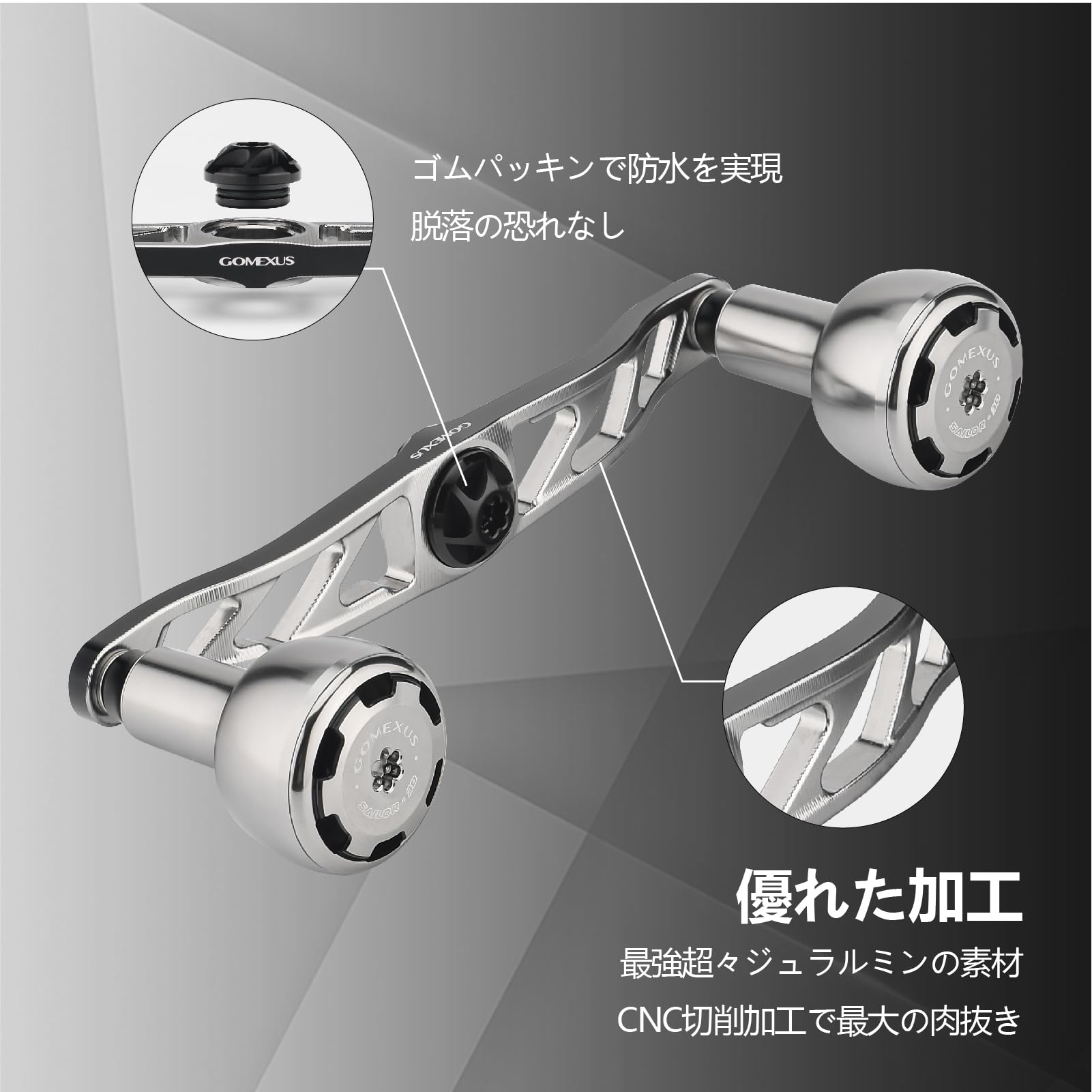 シルバー 200PG ベイトリール ダブルハンドル ベイトリール ダブル