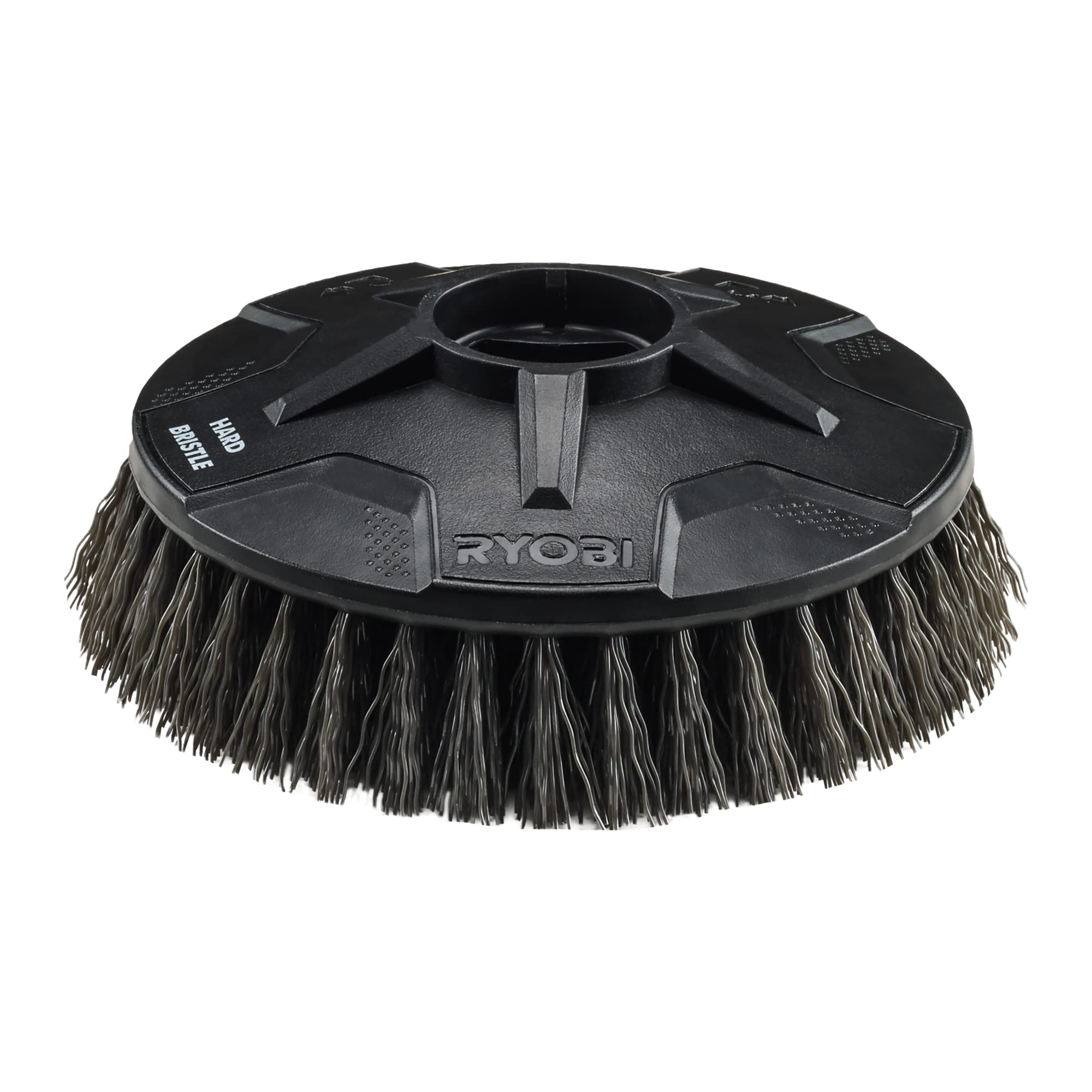 Amazon.com: Ryobi RAKSCRUBH Hard Nylon Brush (Single) : Patio