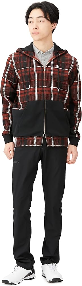 Amazon.co.jp: [パーリーゲイツ] メンズ パーカー Wジャガード